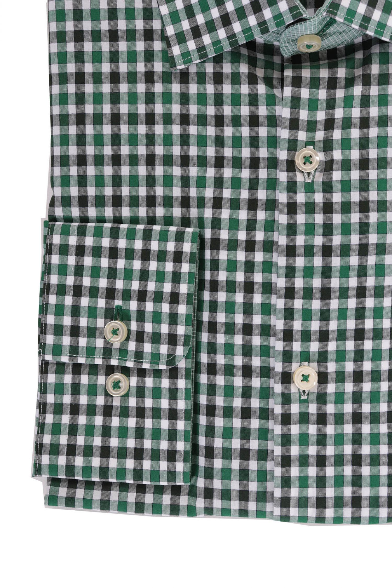 BOSS ΠΟΥΚΑΜΙΣΟ ΚΑΡΩ SLIM FIT JURI ΠΡΑΣΙΝΟ