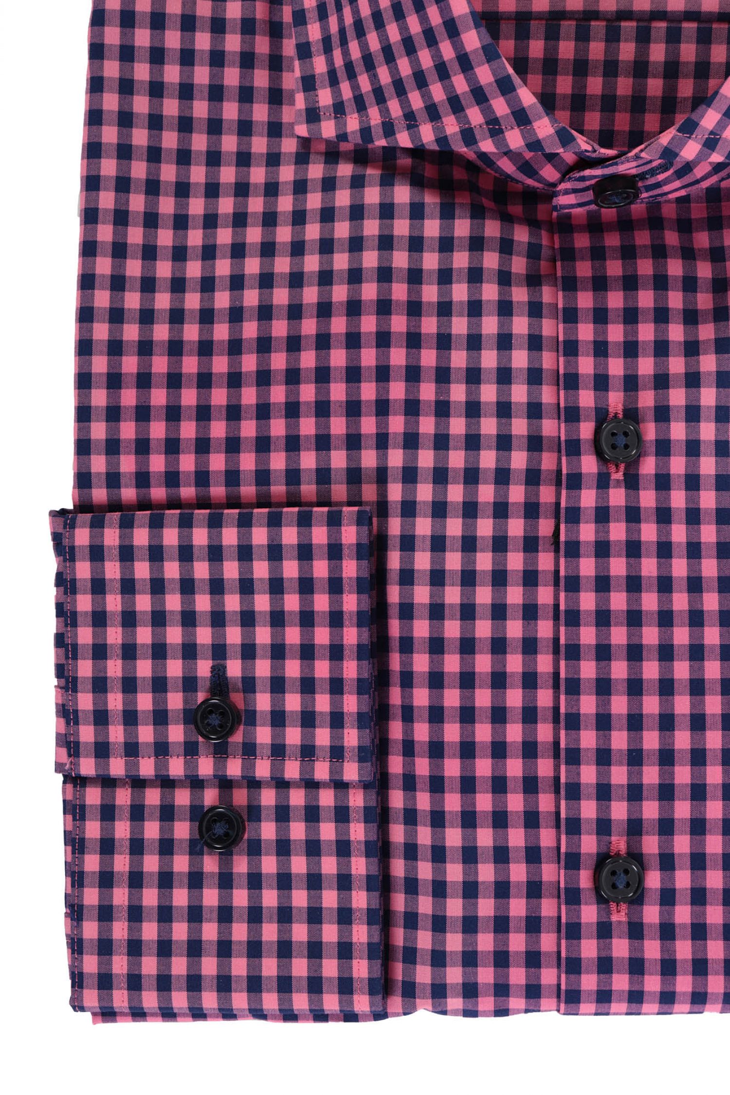 BOSS ΠΟΥΚΑΜΙΣΟ SLIMFIT ΚΑΡΩ JASER ΦΟΥΞΙΑ φωτογραφία