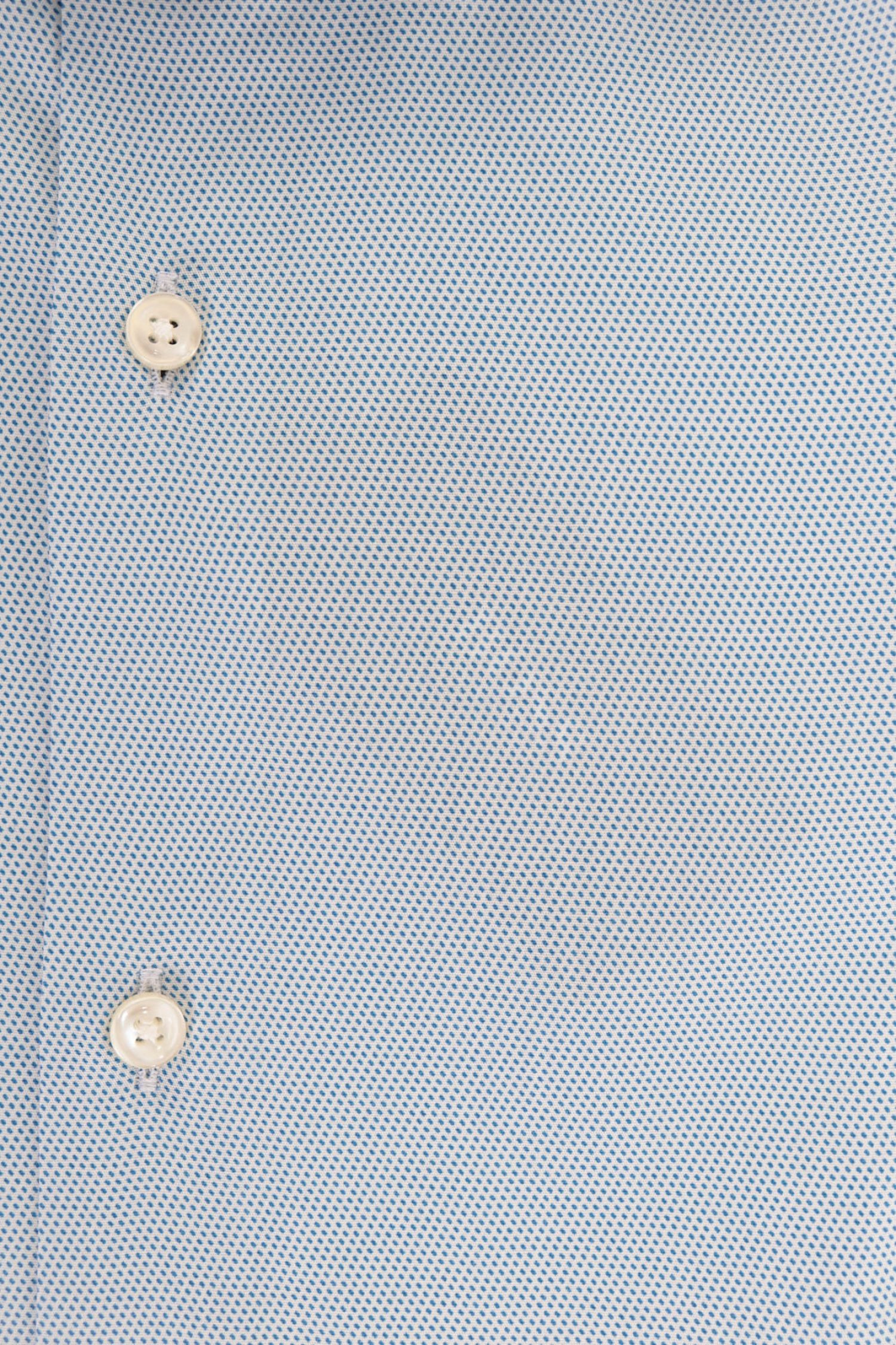 BOSS ΠΟΥΚΑΜΙΣΟ GORDON REGULAR FIT ΜΙΚΡΟΣΧΕΔΙΟ ΣΙΕΛ φωτογραφία