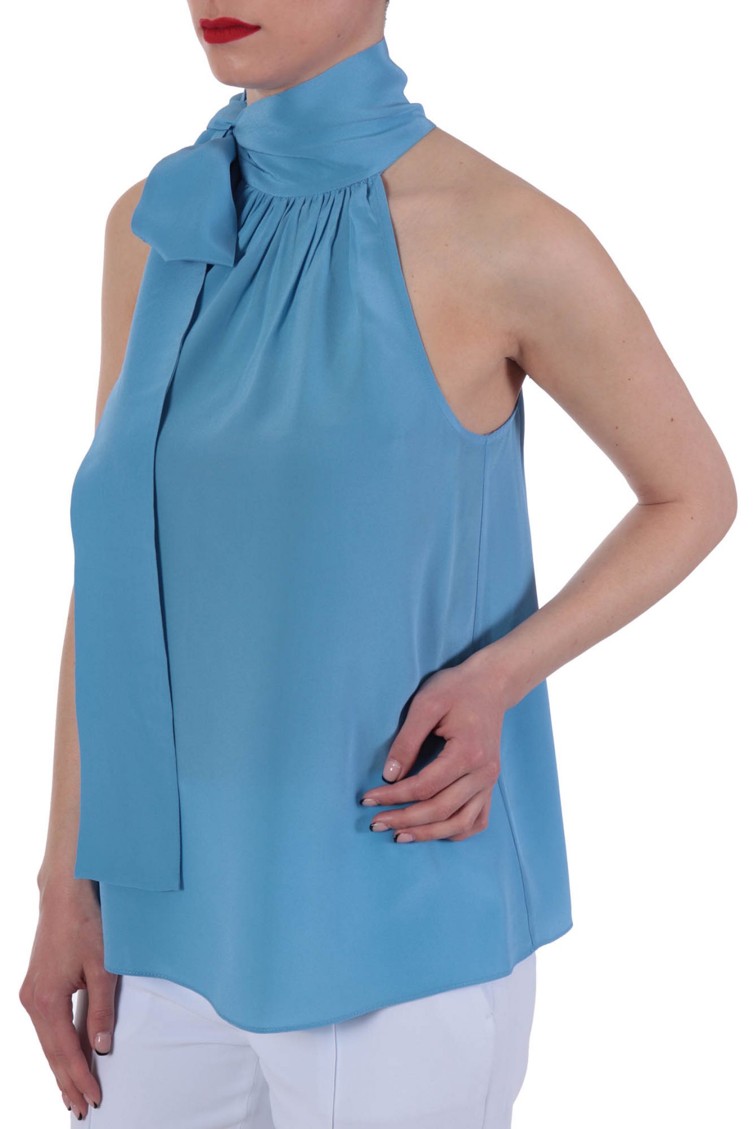 MICHAEL KORS TOP ΠΑΡΤΟΥΣ ΩΜΟΥΣ ΔΕΣΙΜΟ ΛΑΙΜΟ ΣΙΕΛ φωτογραφία