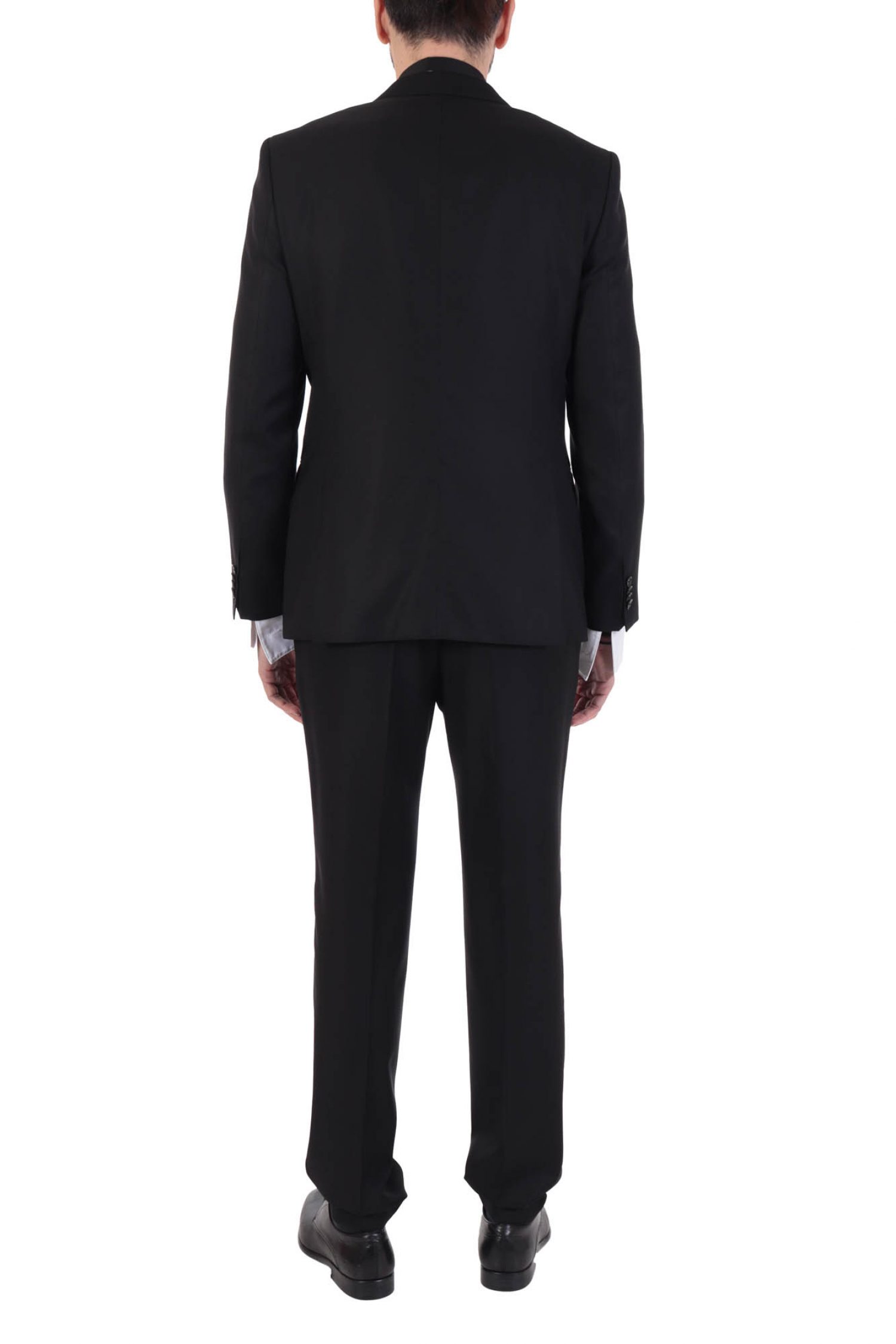 BOSS ΚΟΣΤΟΥΜΙ SUPER 130 CARLO BARBERA HUGE6/GENIUS5 SLIM FIT ΜΑΥΡΟ φωτογραφία