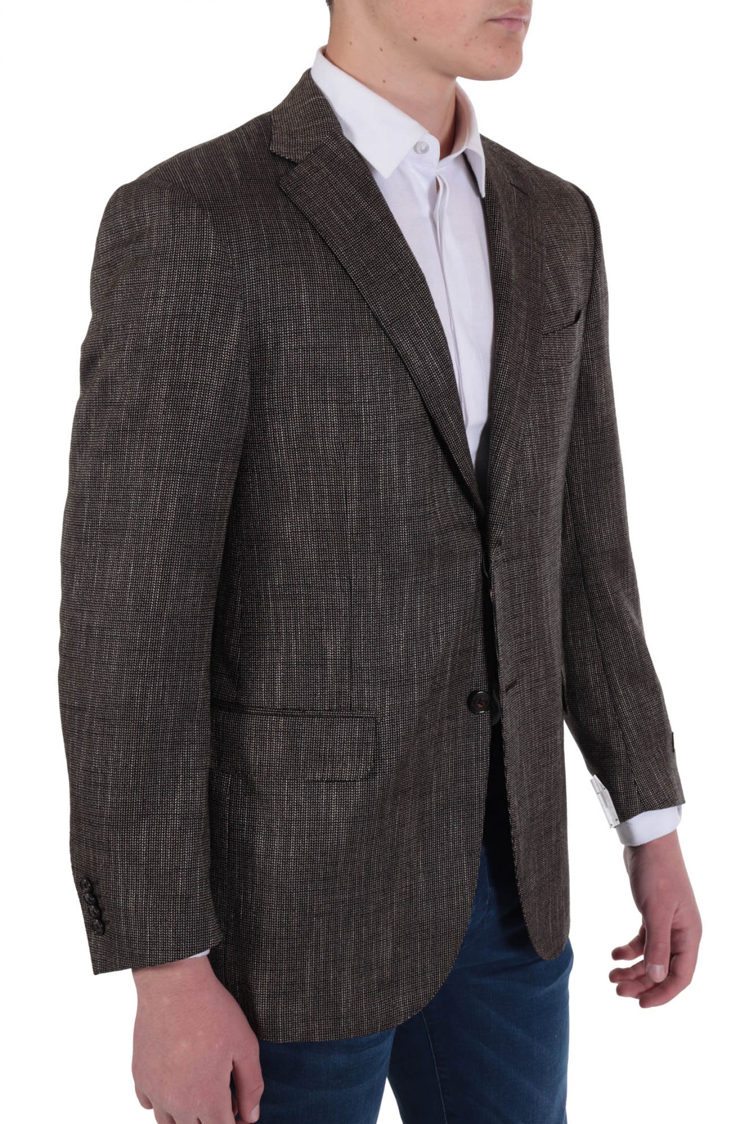 CORNELIANI ΣΑΚΑΚΙ ΔΙΚΟΥΜΠΟ ΨΑΡΟΚΟΚΚΑΛΟ ΓΚΡΙ-ΜΑΥΡΟ