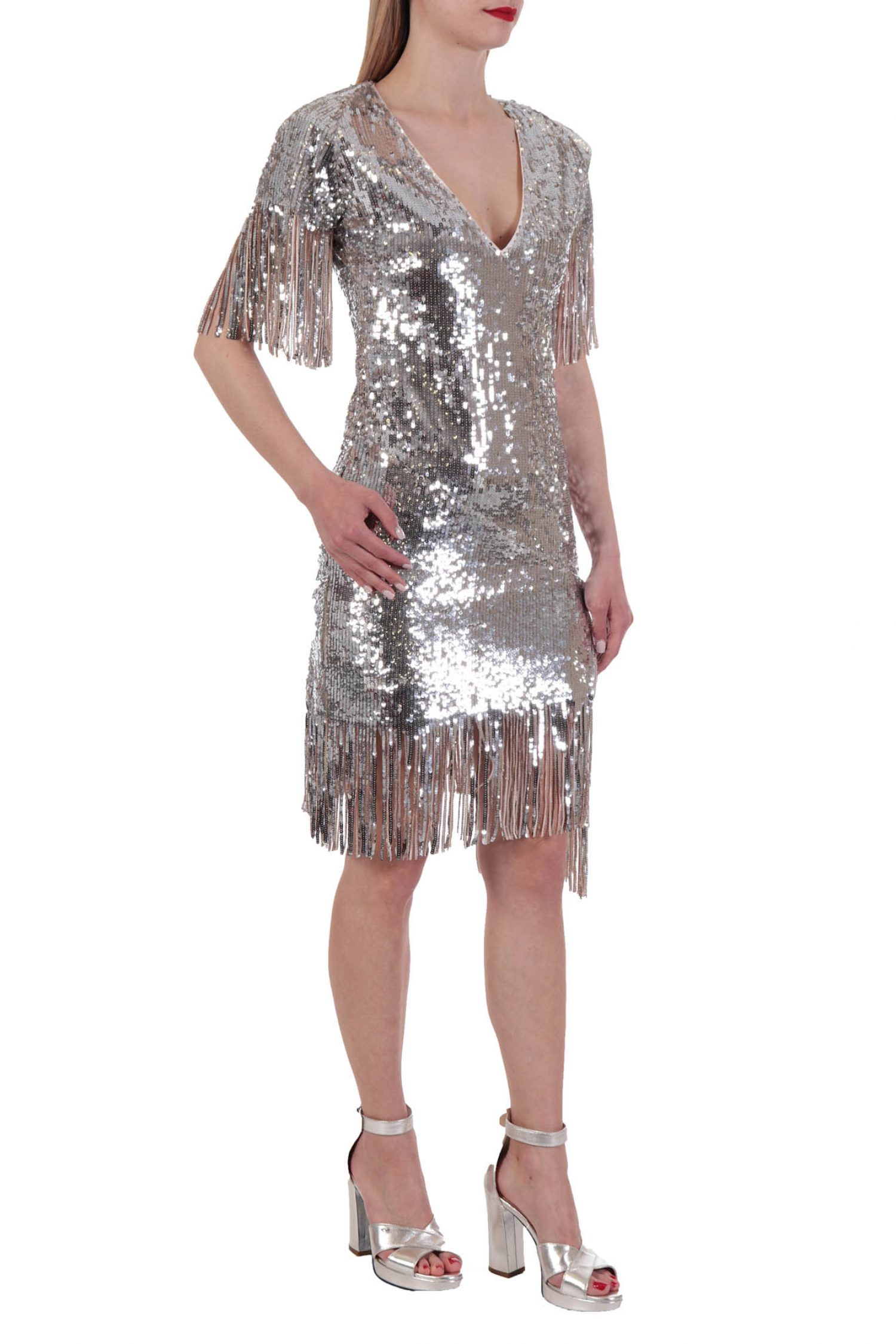 RELISH ΦΟΡΕΜΑ V-NECK CHIRRIPO ΠΑΓΕΤΑ ΑΣΗΜΙ