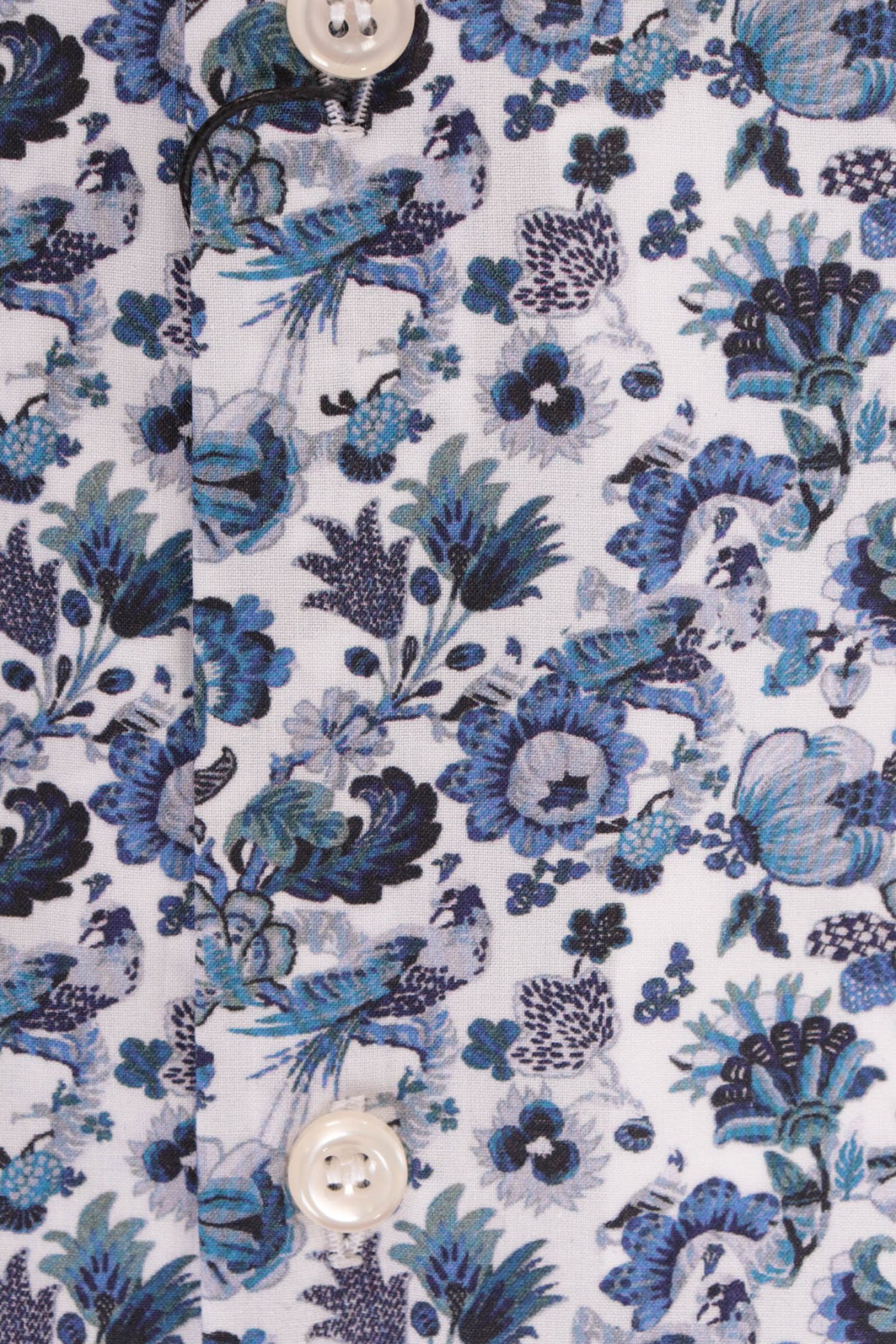 SELECTED ΠΟΥΚΑΜΙΣΟ FLORAL SLHSLIMPEN-DANNY ΜΠΛΕ