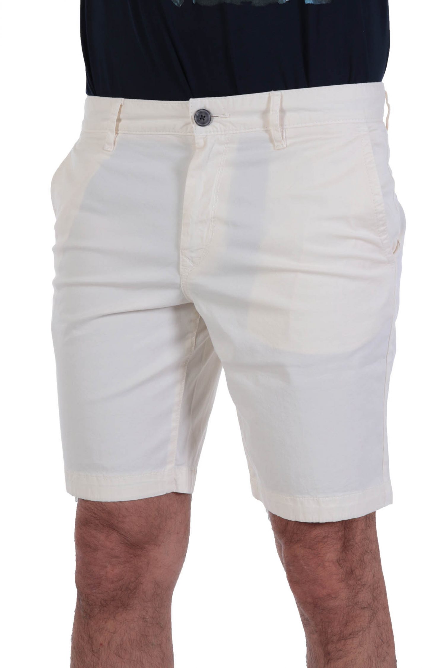 BOSS ΒΕΡΜΟΥΔΑ SCHINO SLIM FIT ΥΠΟΛΕΥΚΟ φωτογραφία