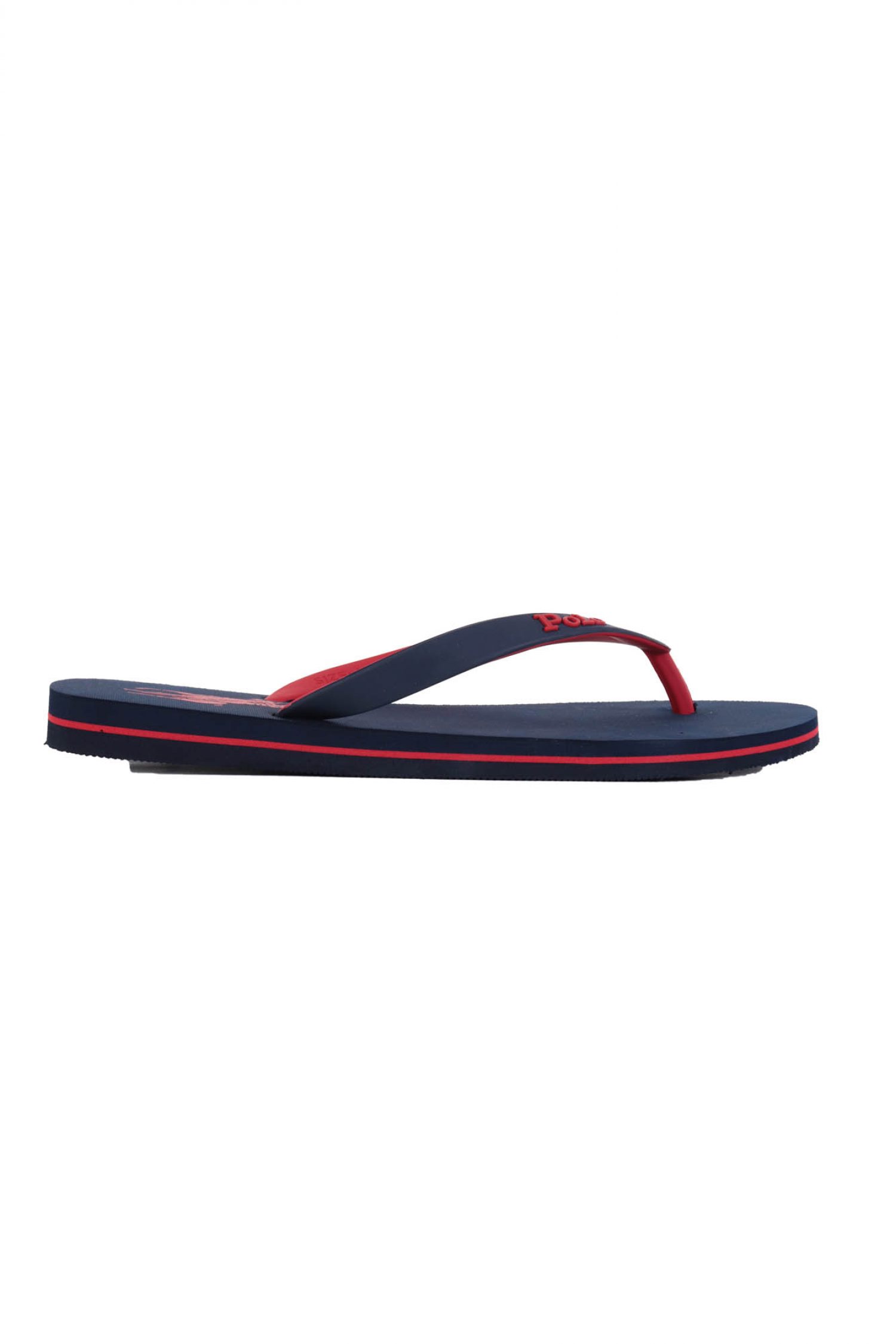 RALPH LAUREN ΠΑΝΤΟΦΛΑ ΘΑΛΑΣΣΗΣ FLIP FLOP BOLT ΜΠΛΕ-ΚΟΚΚΙΝΟ φωτογραφία