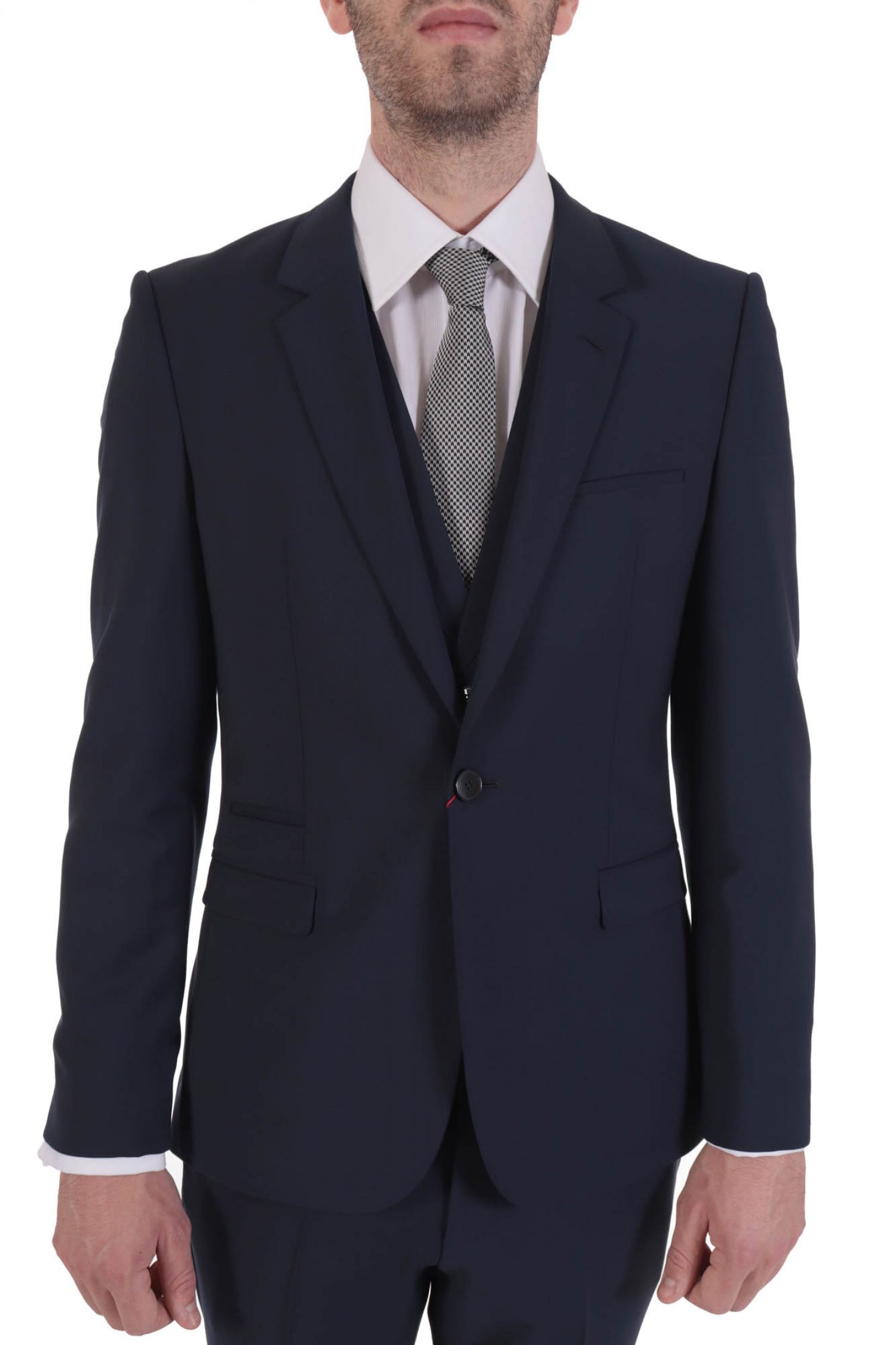 HUGO ΚΟΣΤΟΥΜΙ ΜΕ ΓΙΛΕΚΟ ARTI/HESTEN 202V1 EXTRA SLIM FIT INFINITY FLEX ΜΠΛΕ φωτογραφία