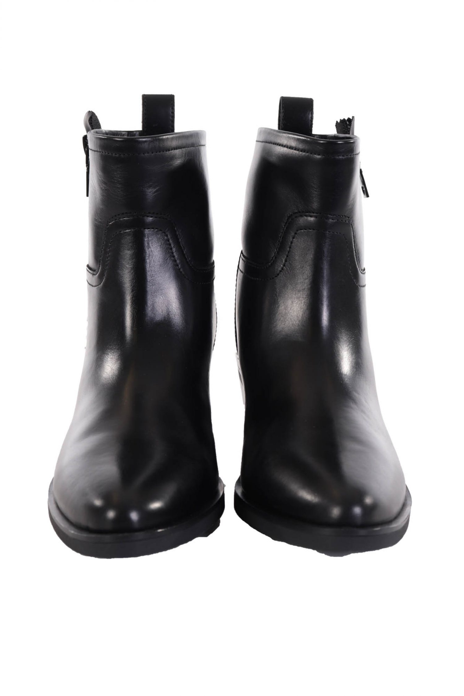 LOVE MOSCHINO ΠΑΠΟΥΤΣΙΑ ΜΠΟΤΑΚΙΑ SCA.NOD.TEXAN050 NAPPA ΜΑΥΡΟ φωτογραφία