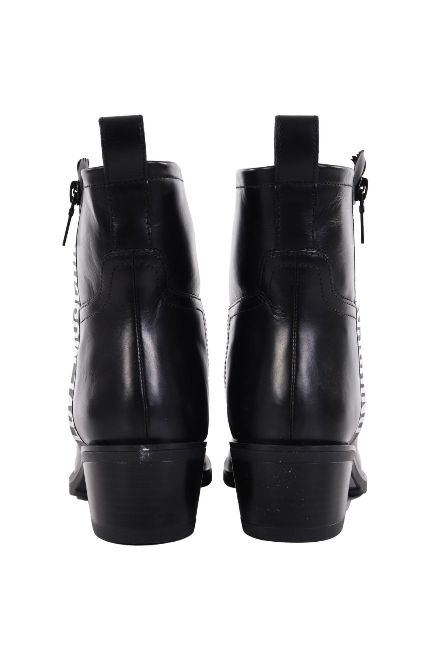 LOVE MOSCHINO ΠΑΠΟΥΤΣΙΑ ΜΠΟΤΑΚΙΑ SCA.NOD.TEXAN050 NAPPA ΜΑΥΡΟ φωτογραφία