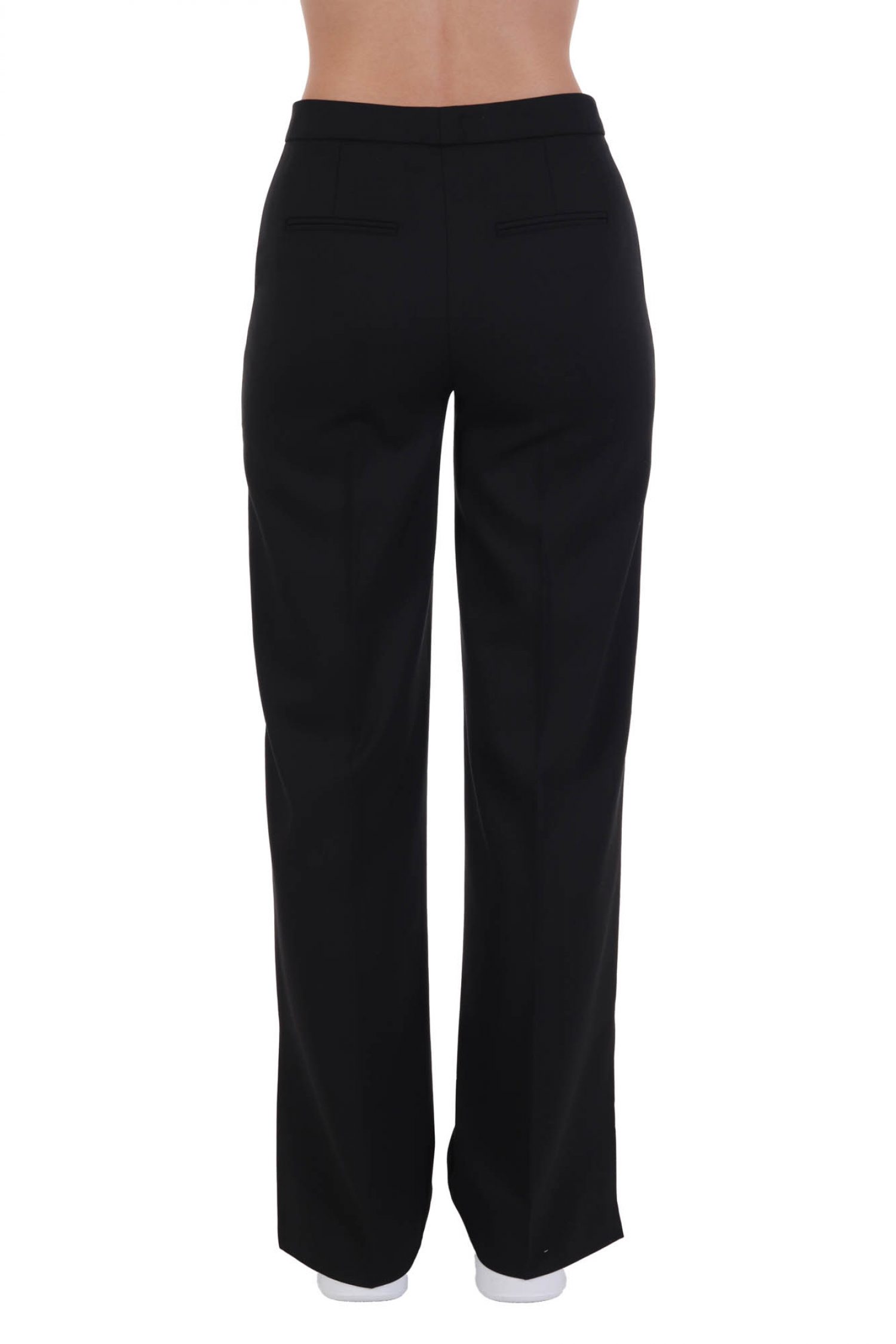 KARL LAGERFELD ΠΑΝΤΕΛΟΝA TALORED PANTS SIDE STRIBES ΑΜΟΙΓΜΑΤΑ ΤΕΛΕΙΩΜΑ ΜΑΥΡΟ