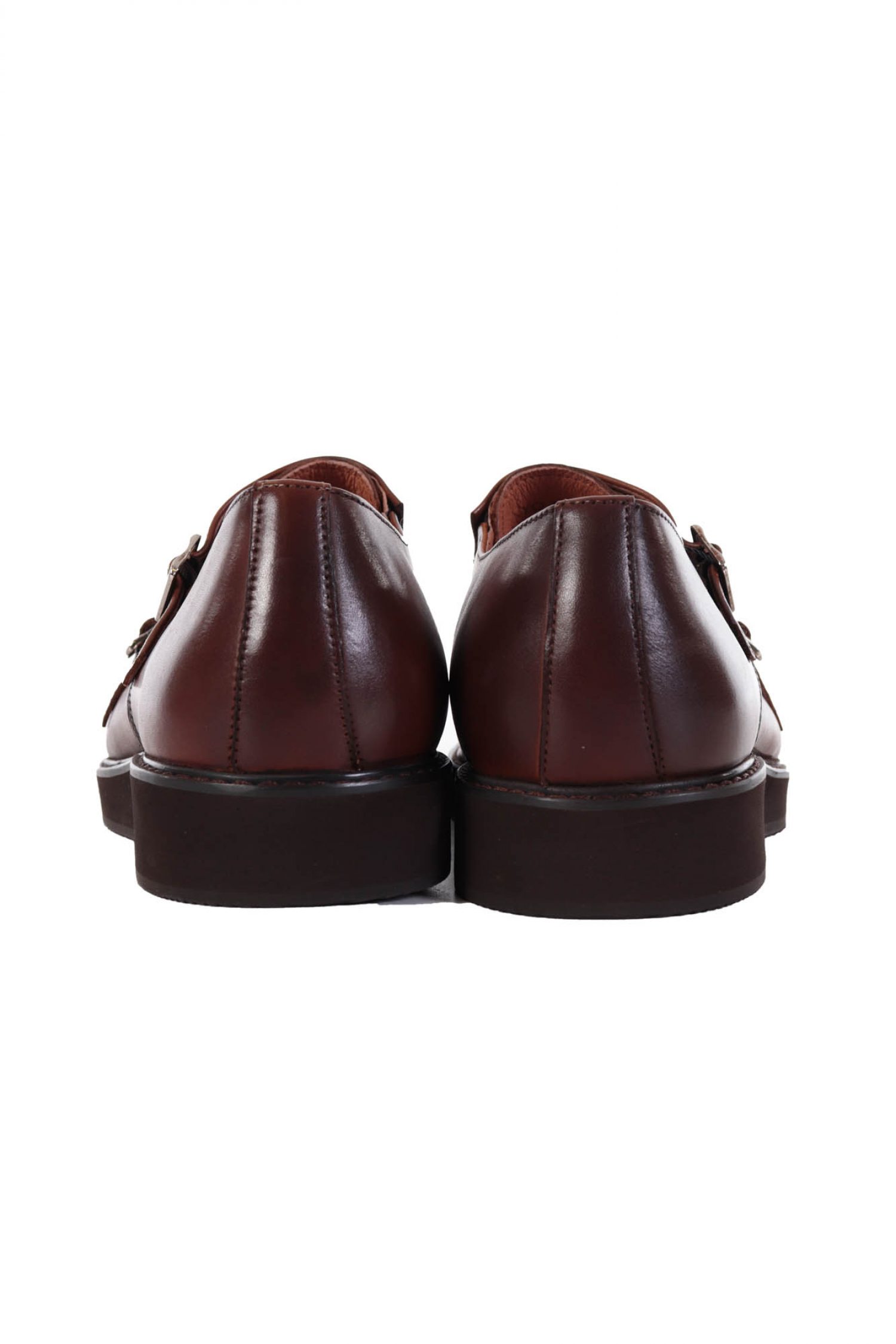 V 19.69 ΠΑΠΟΥΤΣΙ LOAFER DOUBLE MONK ΤΑΜΠΑ φωτογραφία