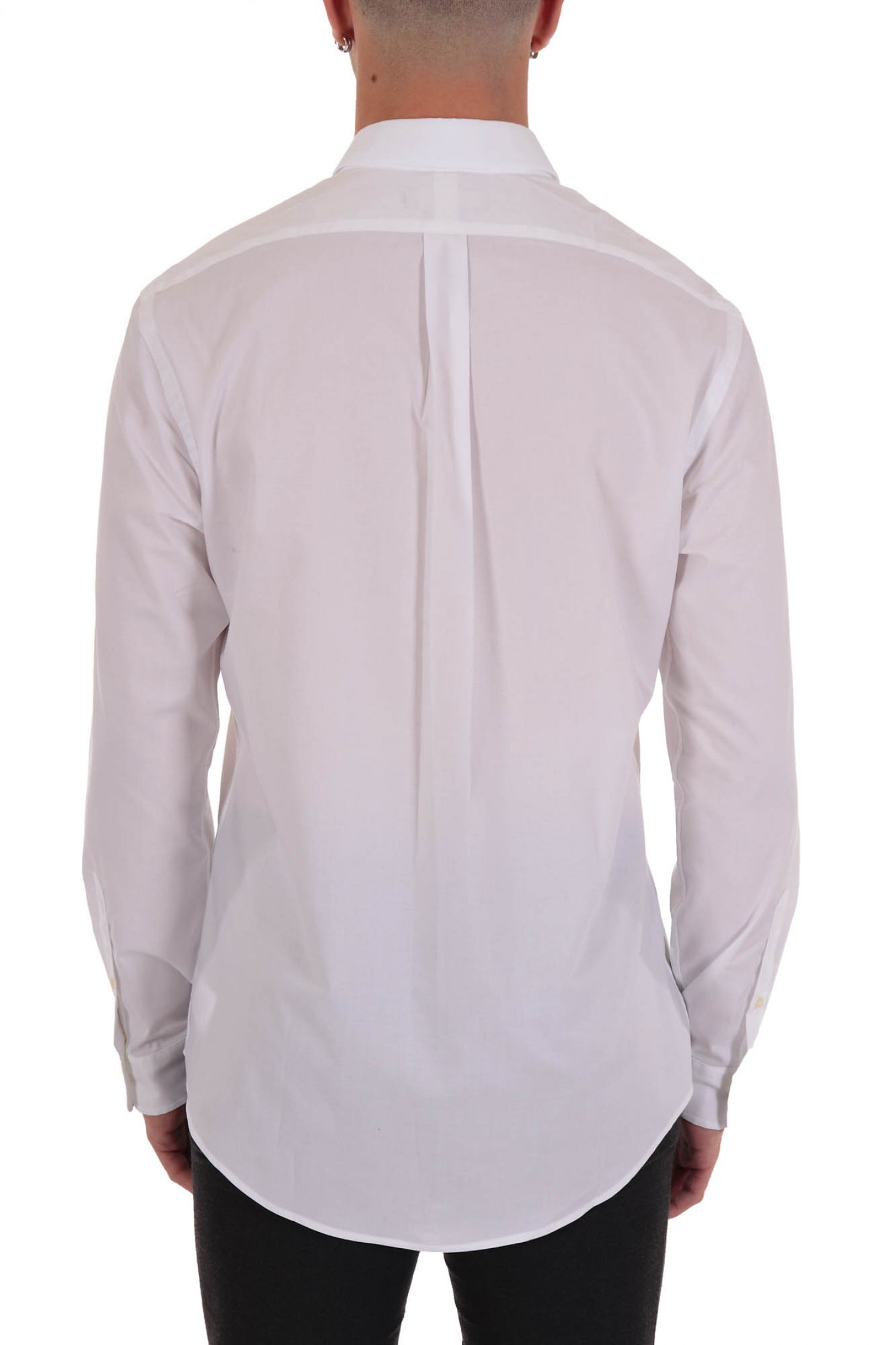 RALPH LAUREN ΠΟΥΚΑΜΙΣΟ BUTTON DOWN CUSTOM FIT STRETCH ΛΕΥΚΟ φωτογραφία