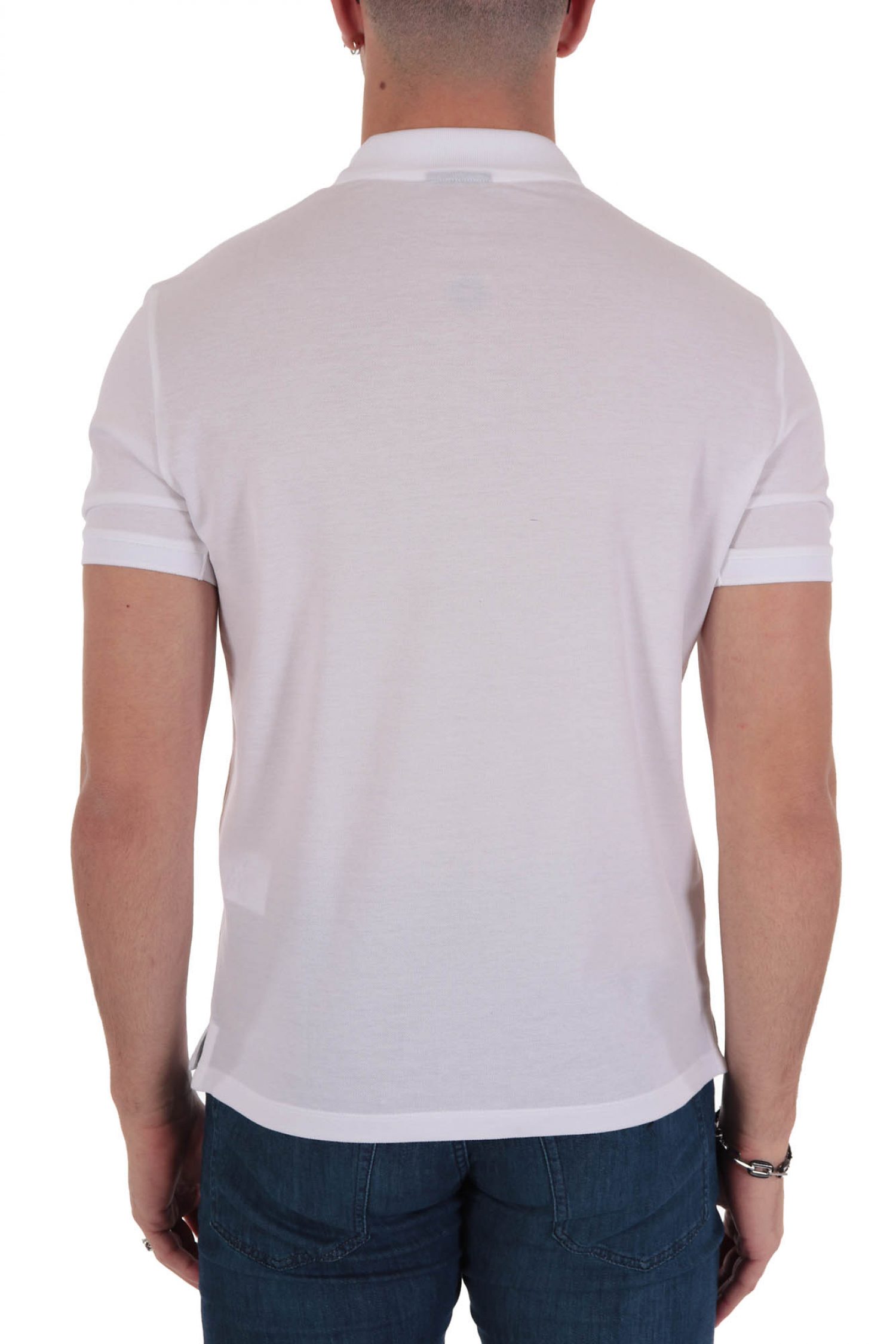 EMPORIO ARMANI POLO LOGO ΛΕΥΚΟ