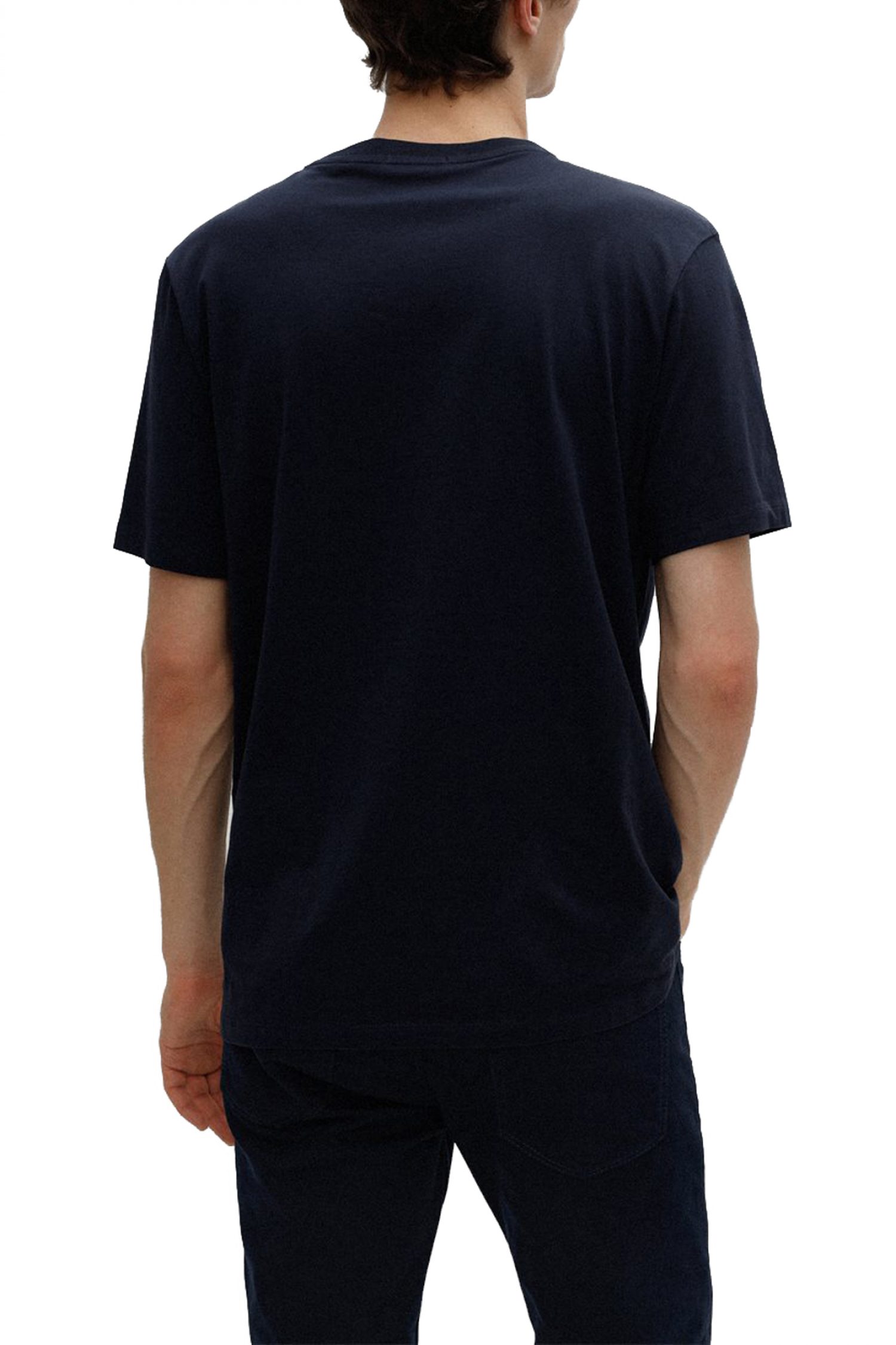 HUGO T-SHIRT DULIVIO ΜΠΛΕ