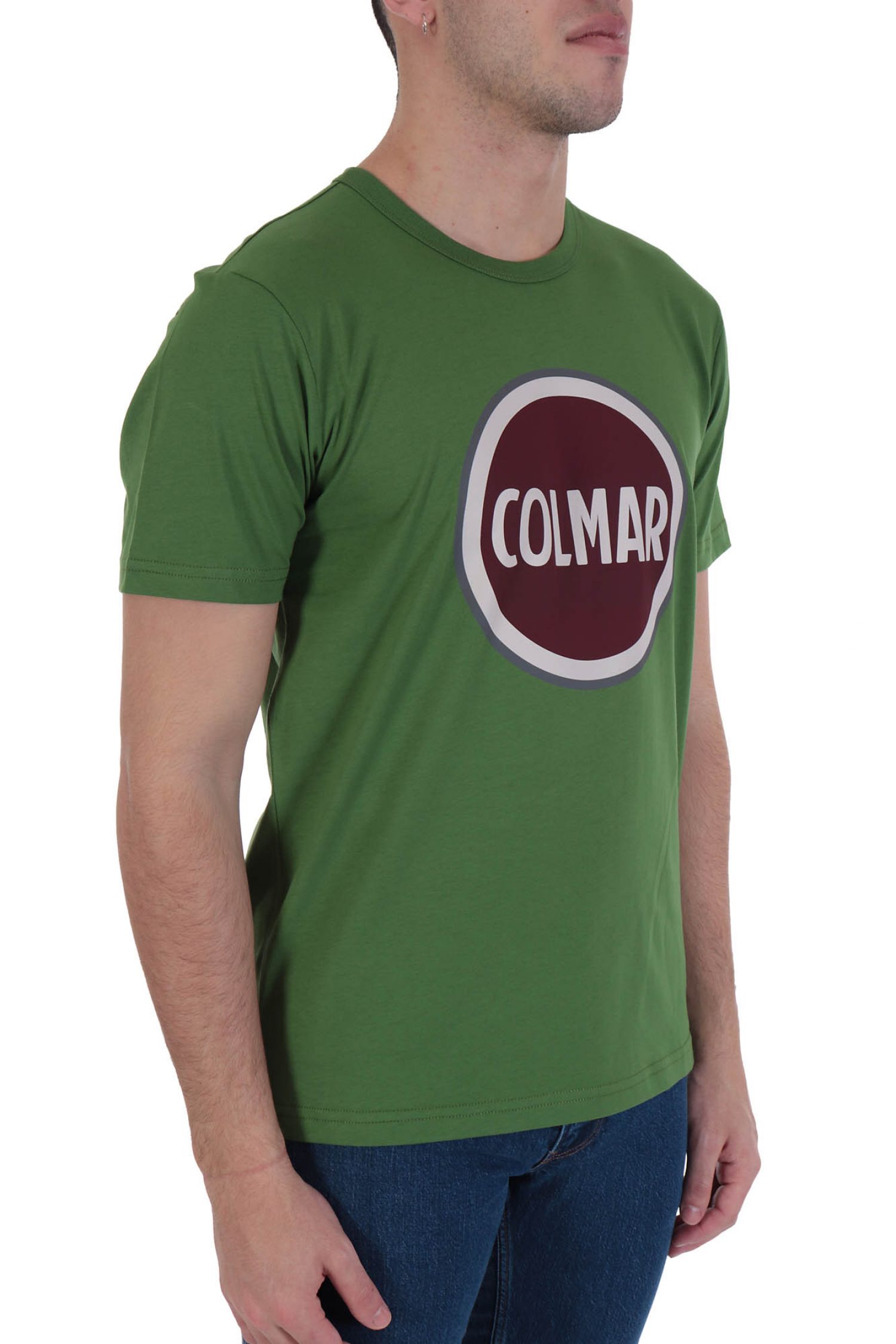 COLMAR T-SHIRT FRIDA REGULAR FIT BIG LOGO ΠΡΑΣΙΝΟ φωτογραφία