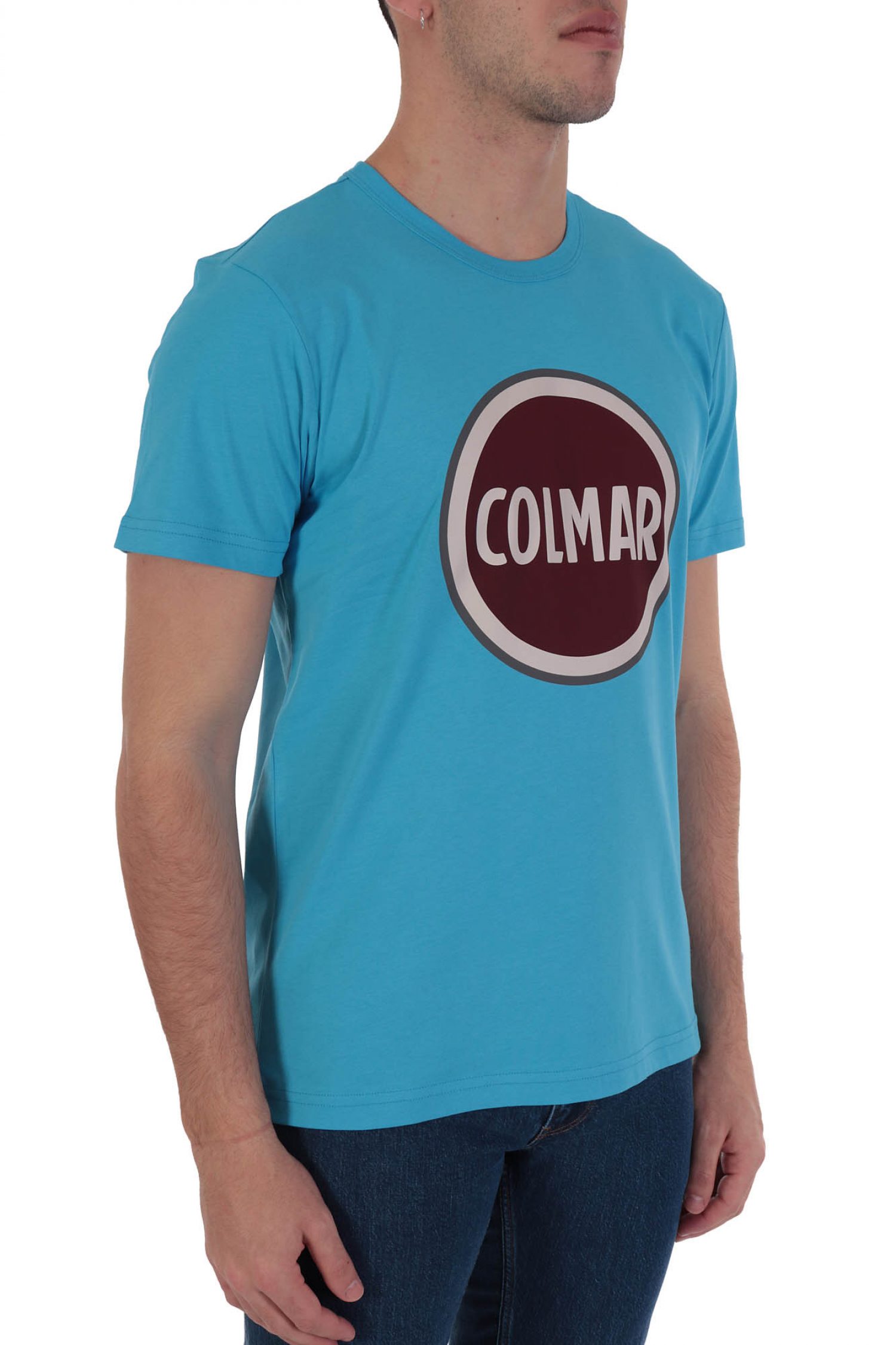 COLMAR T-SHIRT FRIDA REGULAR FIT BIG LOGO ΣΙΕΛ φωτογραφία