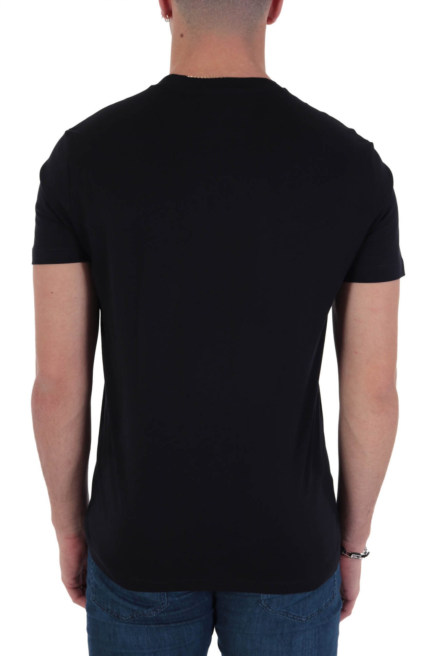 EMPORIO ARMANI T-SHIRT LOGO ΜΠΛΕ φωτογραφία