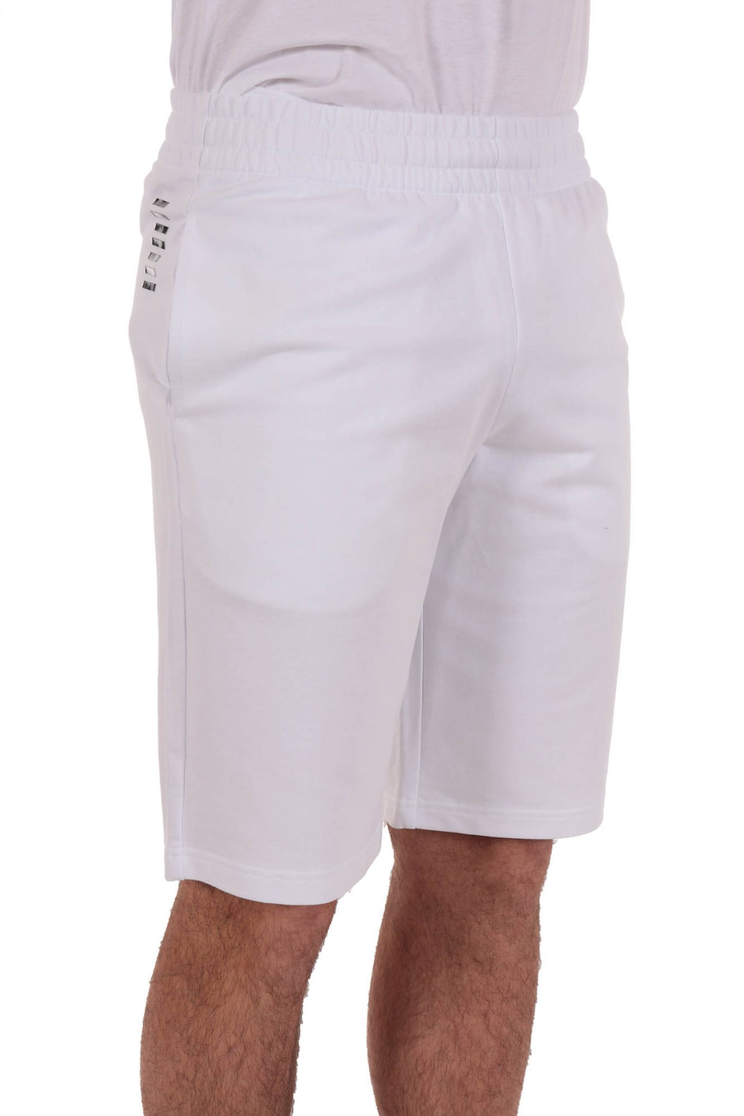 ARMANI 7 ΒΕΡΜΟΥΔΑ LOGO ΛΕΥΚΟ