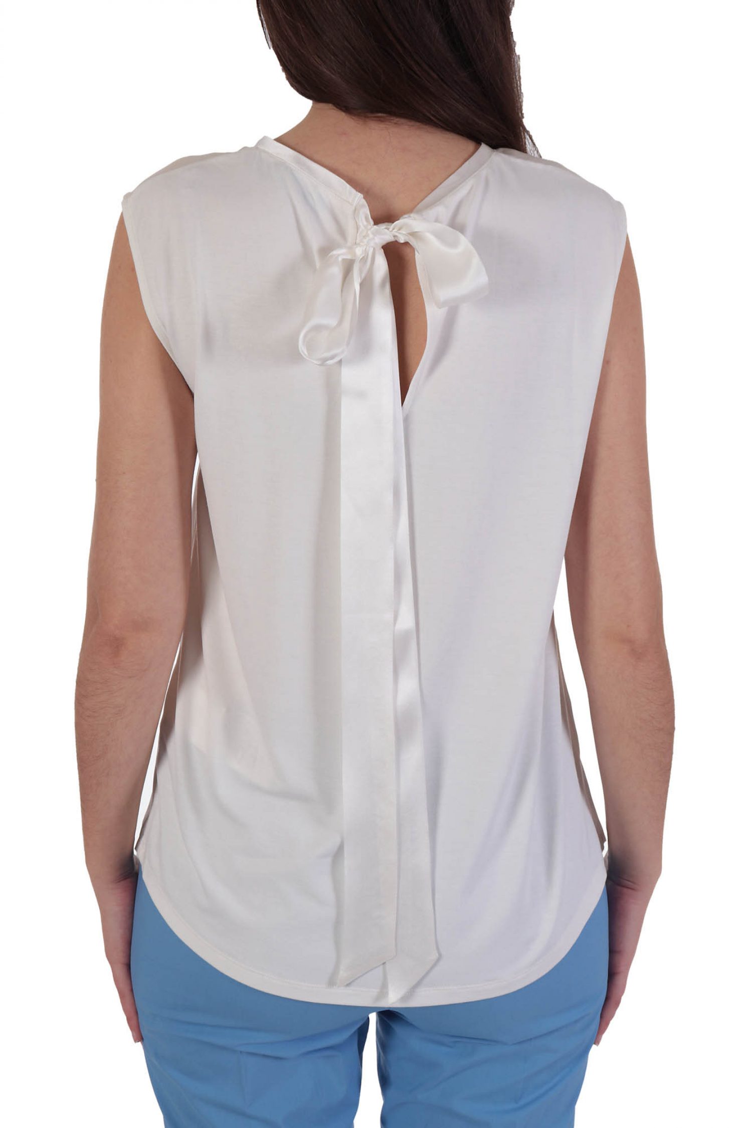 MARELLA TOP SANDALO ΔΕΣΙΜΟ ΛΑΙΜΟ ΛΕΥΚΟ φωτογραφία