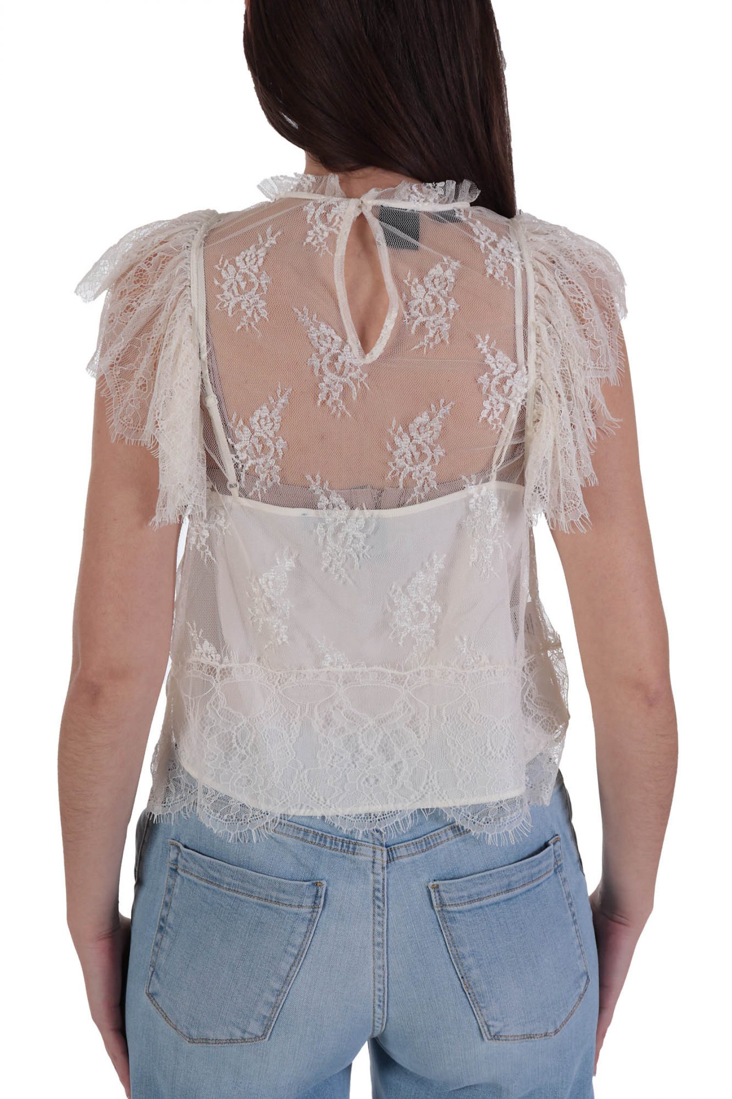 PINKO TOP STRESA PIZZO ΔΑΝΤΕΛΑ ΒΟΛΑΝ ΙΒΟΥΑΡ φωτογραφία