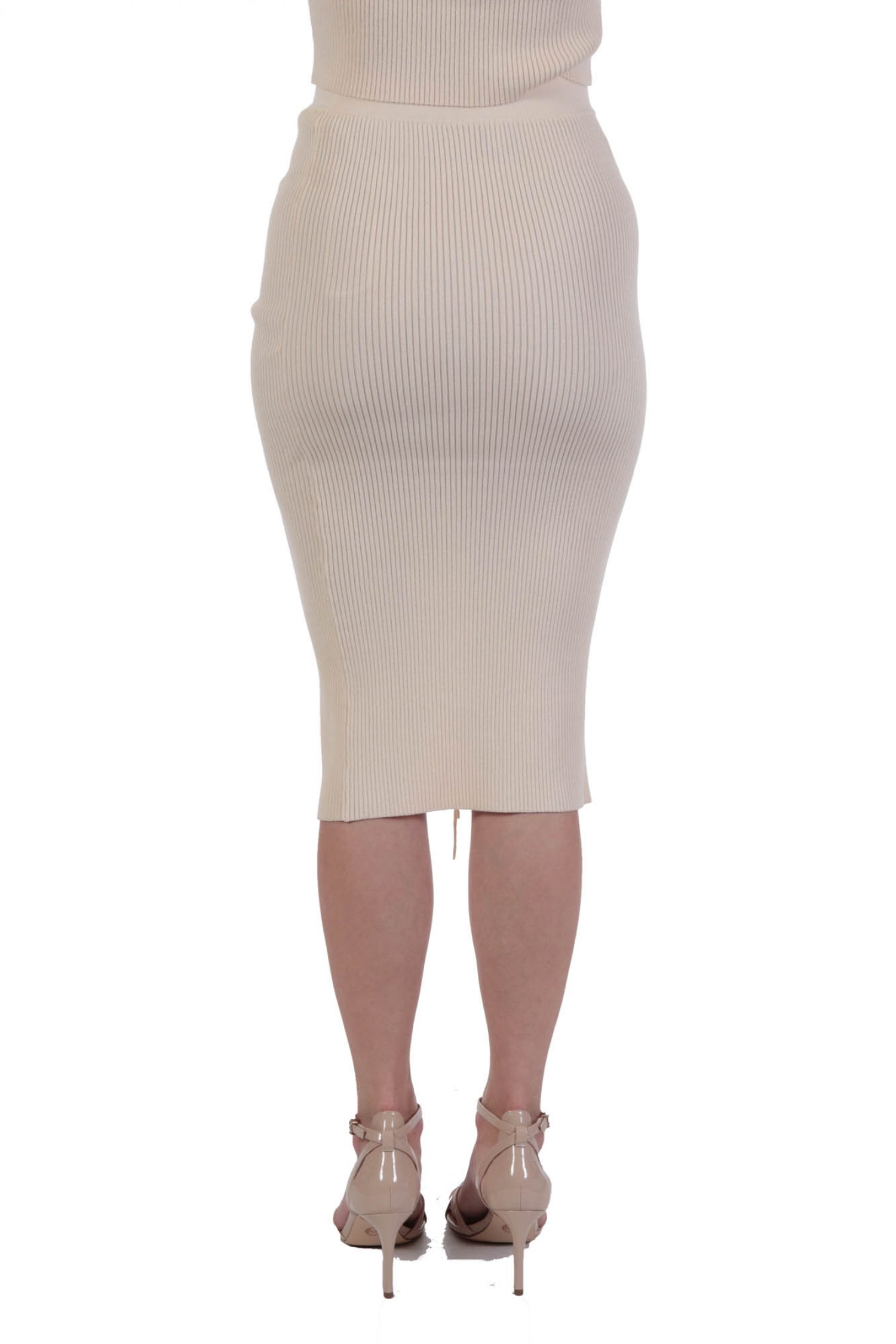 PINKO ΦΟΥΣΤΑ MIERES GONNA ΛΑΣΤΙΧΟ ΕΓΚΡΑΦΑ ΣΟΥΡΑ ΚΟΡΔΟΝΙ ΜΠΕΖ φωτογραφία