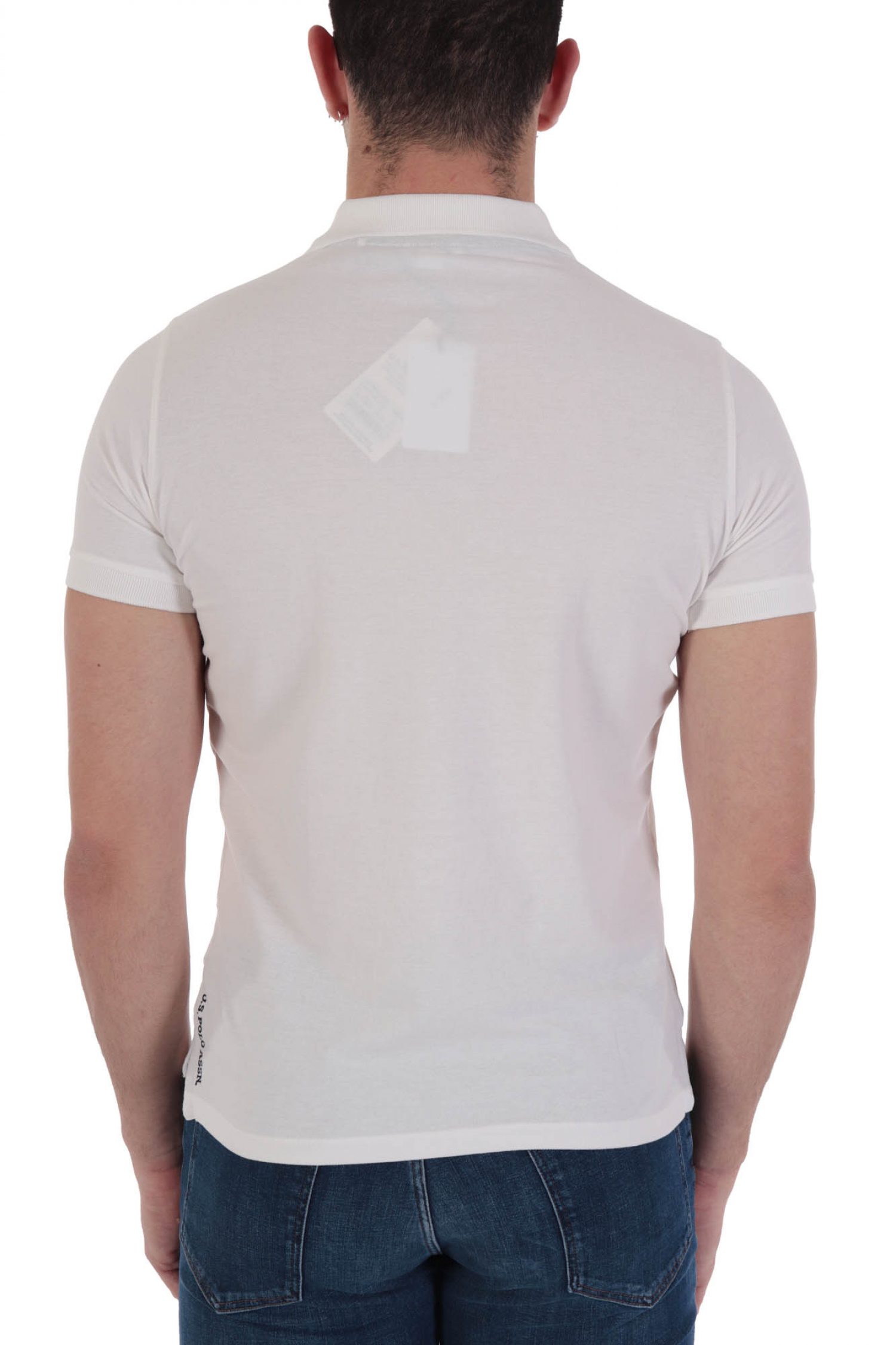 U.S. POLO ASSN POLO KING LOGO ΛΕΥΚΟ