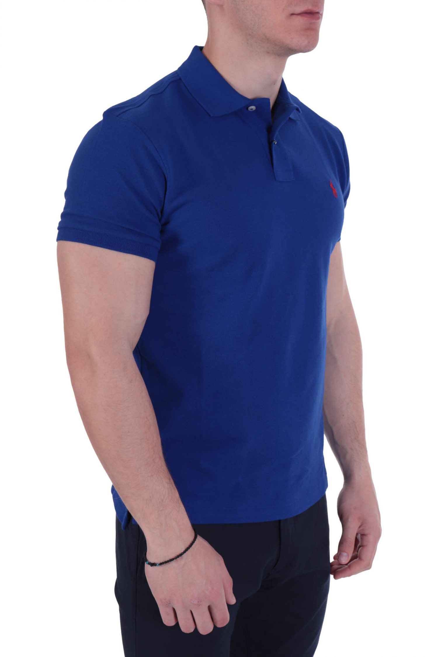 RALPH LAUREN POLO CUSTOM SLIM FIT ΡΟΥΑ ΜΠΛΕ