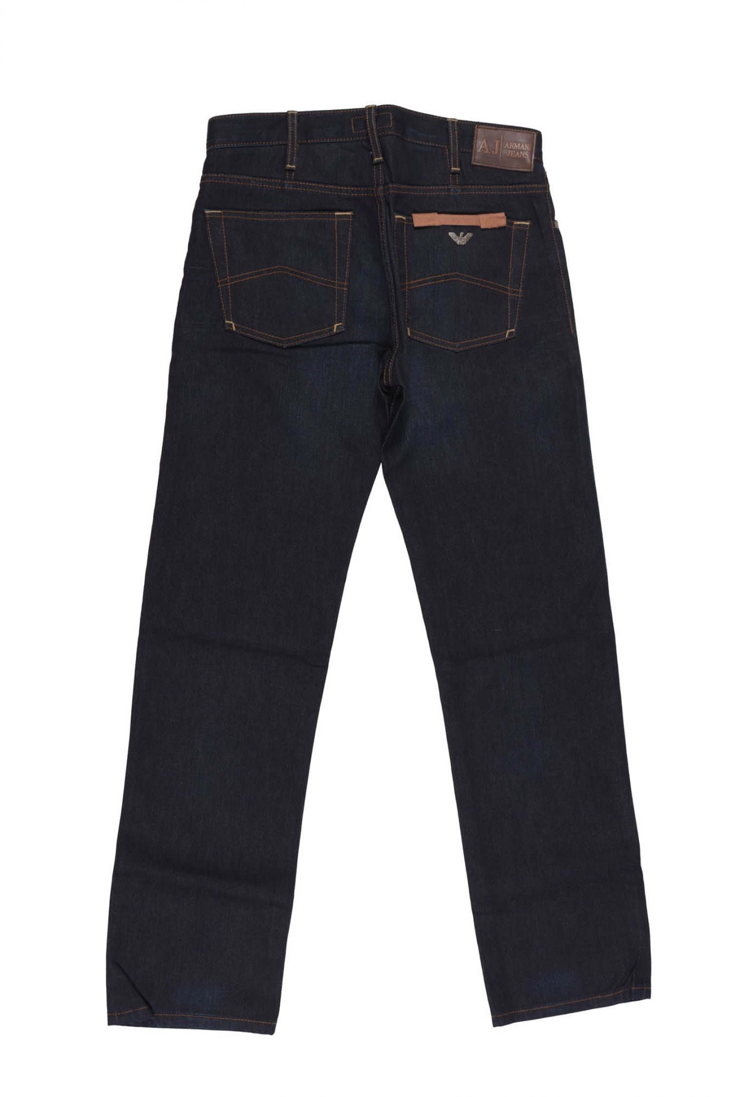 ARMANI JEANS ΠΑΝΤΕΛΟΝΙ JEANS J21 REGULAR WAIST ΣΚΟΥΡΟ ΜΠΛΕ φωτογραφία