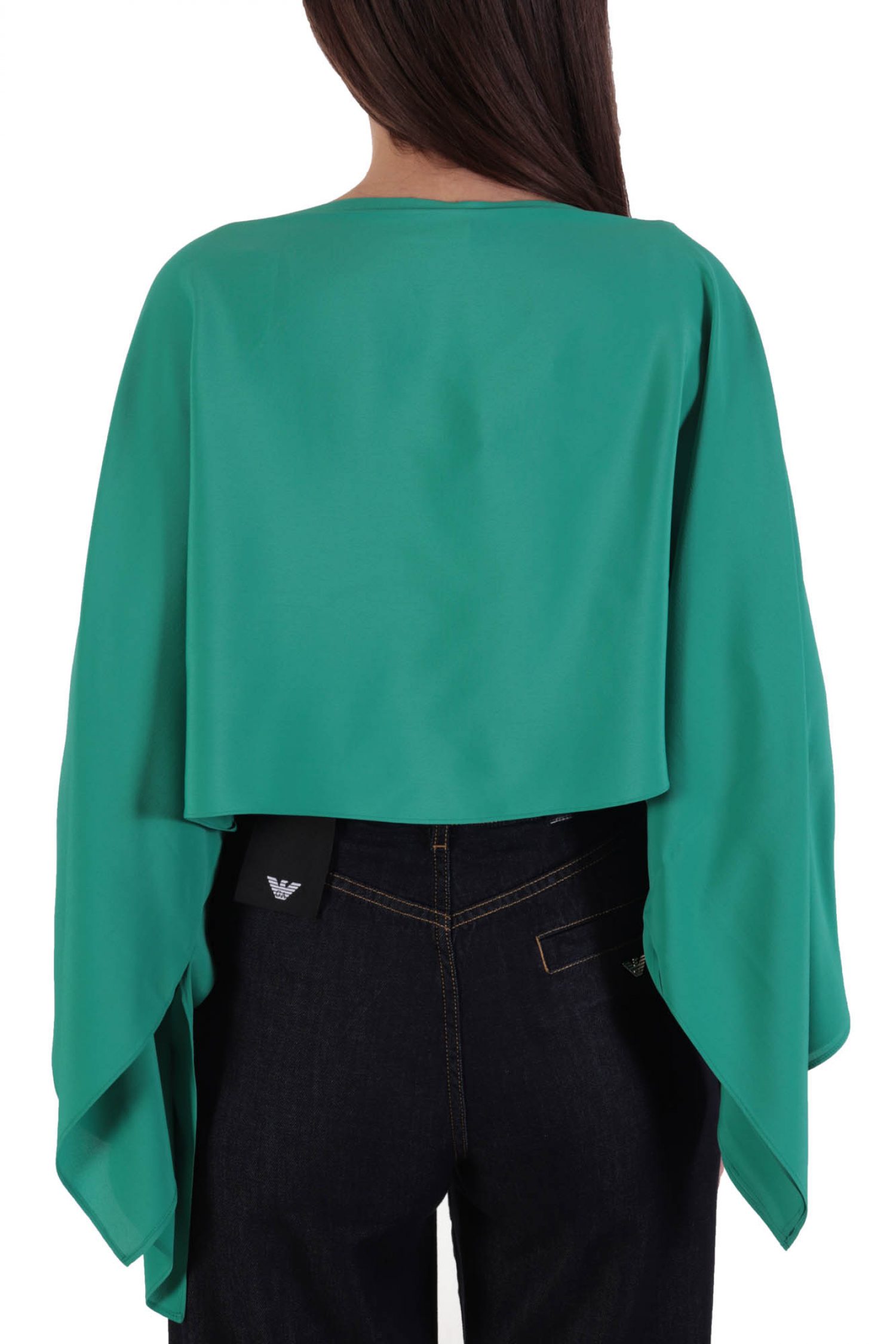 MARELLA ΤΟΥΝΙΚ FULMINE CROP ΠΡΑΣΙΝΟ