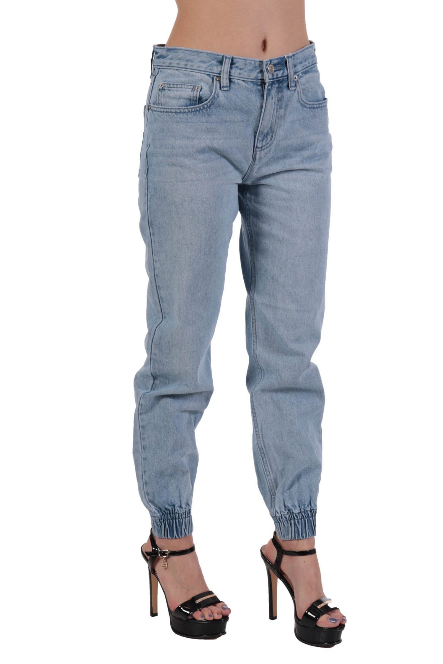 MICHAEL KORS ΠΑΝΤΕΛΟΝΙ JEANS ΣΟΥΡΑ ΤΕΛΕΙΩΜΑ ΜΠΛΕ