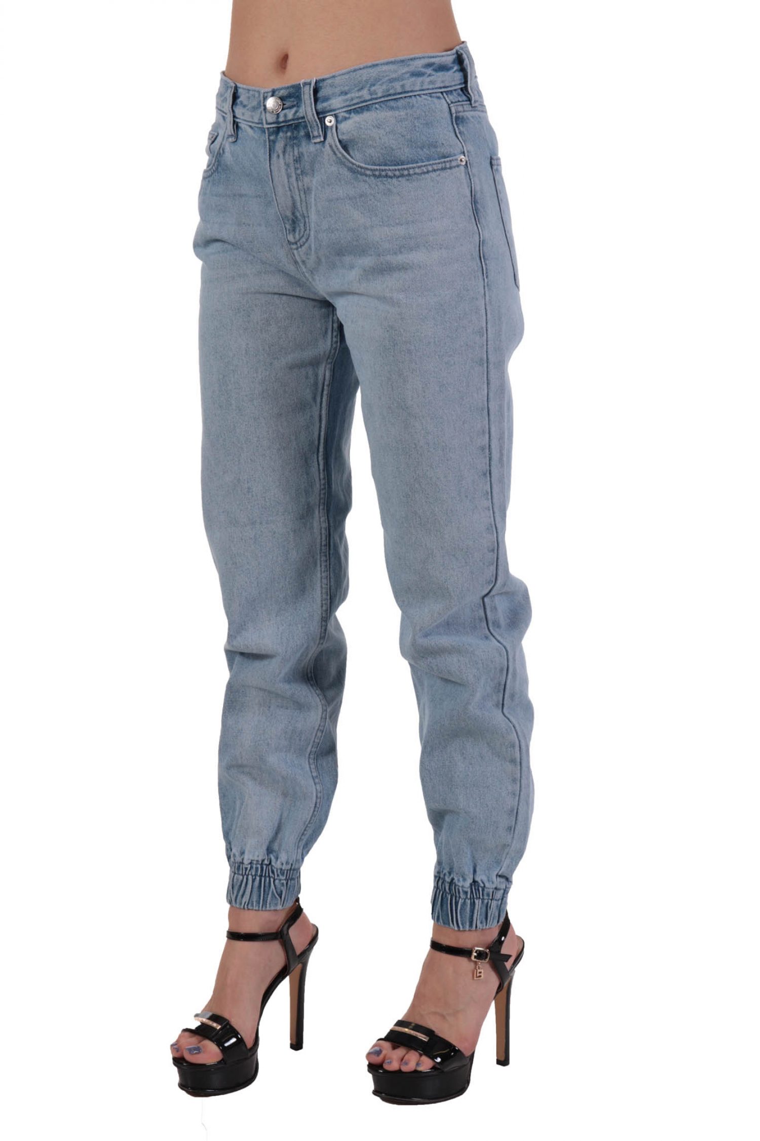 MICHAEL KORS ΠΑΝΤΕΛΟΝΙ JEANS ΣΟΥΡΑ ΤΕΛΕΙΩΜΑ ΜΠΛΕ