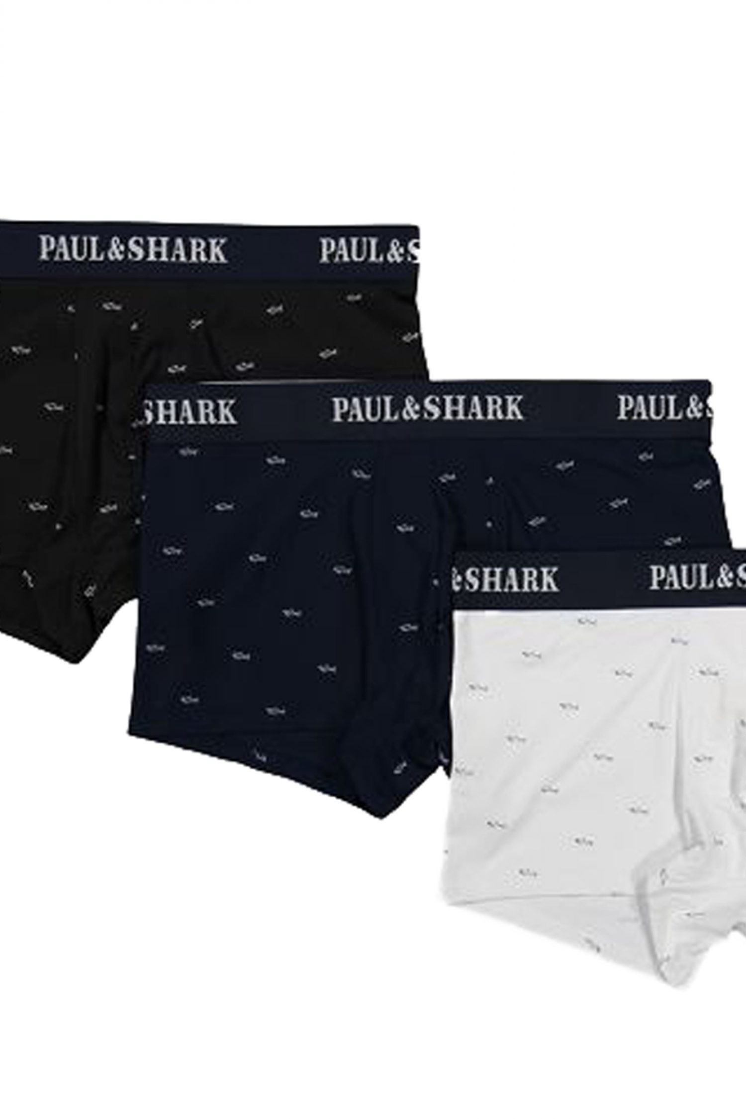 PAUL&SHARK ΕΣΩΡΟΥΧΑ 3PACK BOXER ΜΑΥΡΟ-ΜΠΛΕ-ΛΕΥΚΟ φωτογραφία