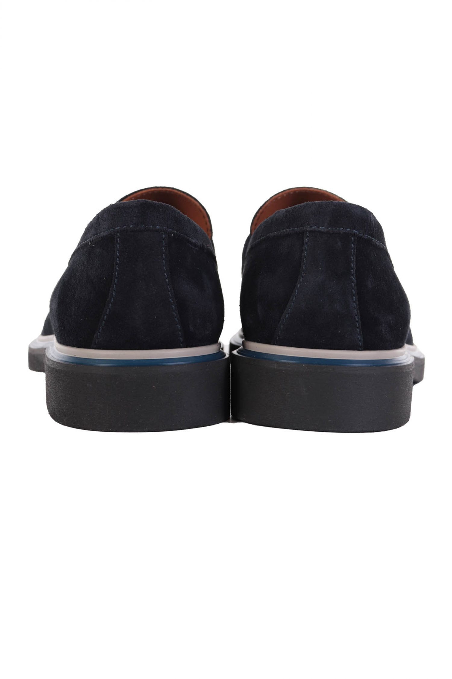 MARCO FERRETI ΠΑΠΟΥΤΣΙΑ LOAFER SUEDE VELVEX ΜΠΛΕ