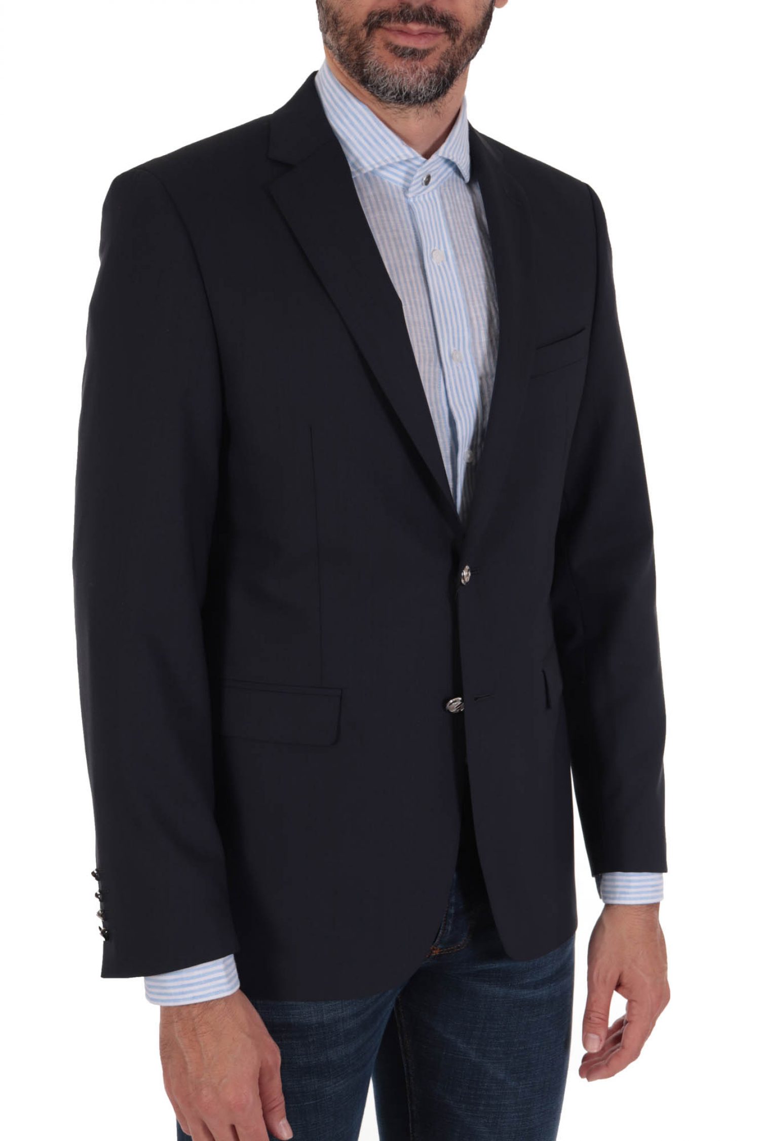 BOSTONIANS ΣΑΚΑΚΙ BLAZER ΜΠΛΕ