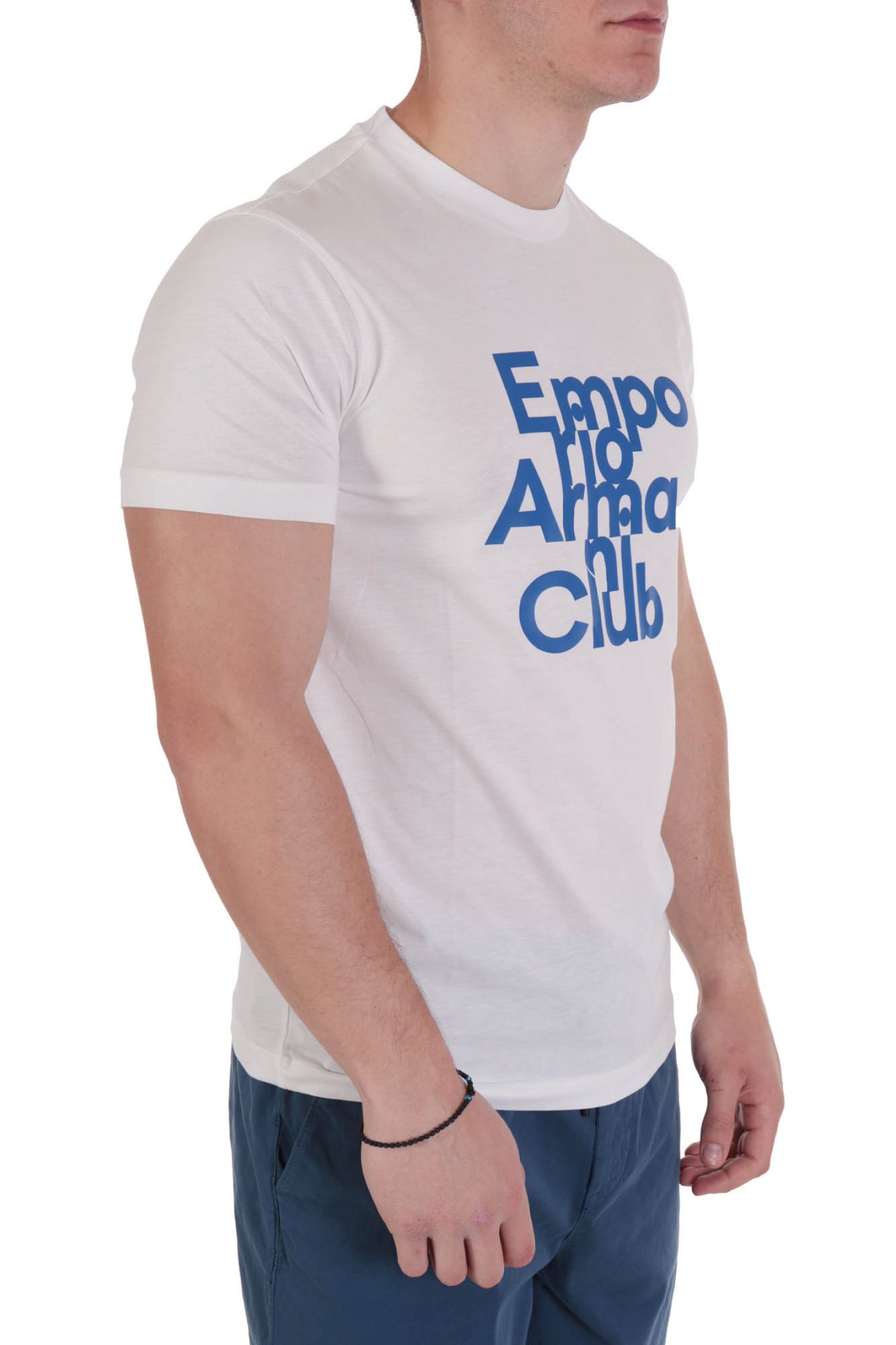 EMPORIO ARMANI T-SHIRT LOGO ΛΕΥΚΟ φωτογραφία