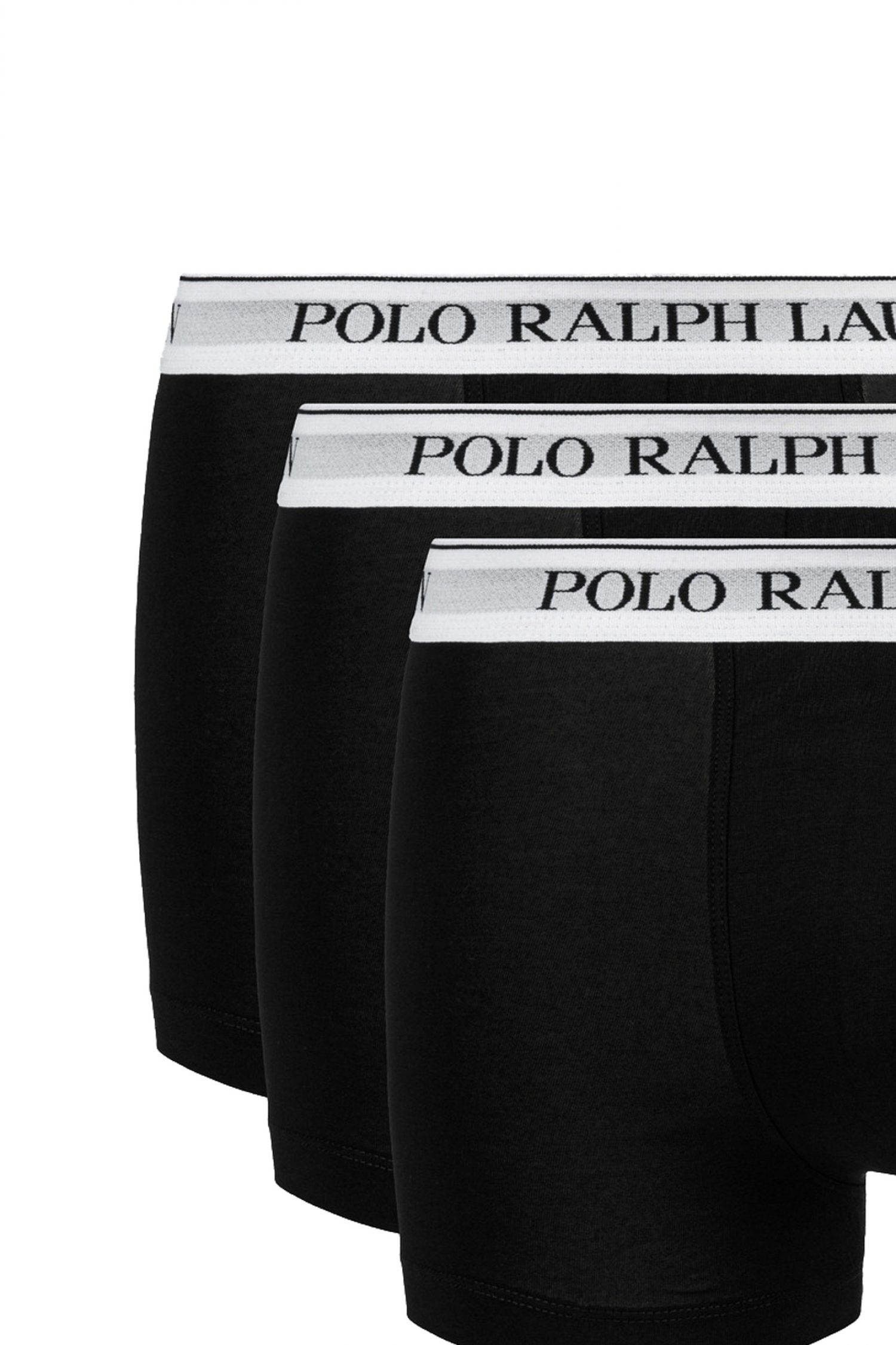 RALPH LAUREN UNDERWEAR ΕΣΩΡΟΥΧΟ ΣΕΤ 3PACK STRETCH COTTON TRUNK ΜΑΥΡΟ