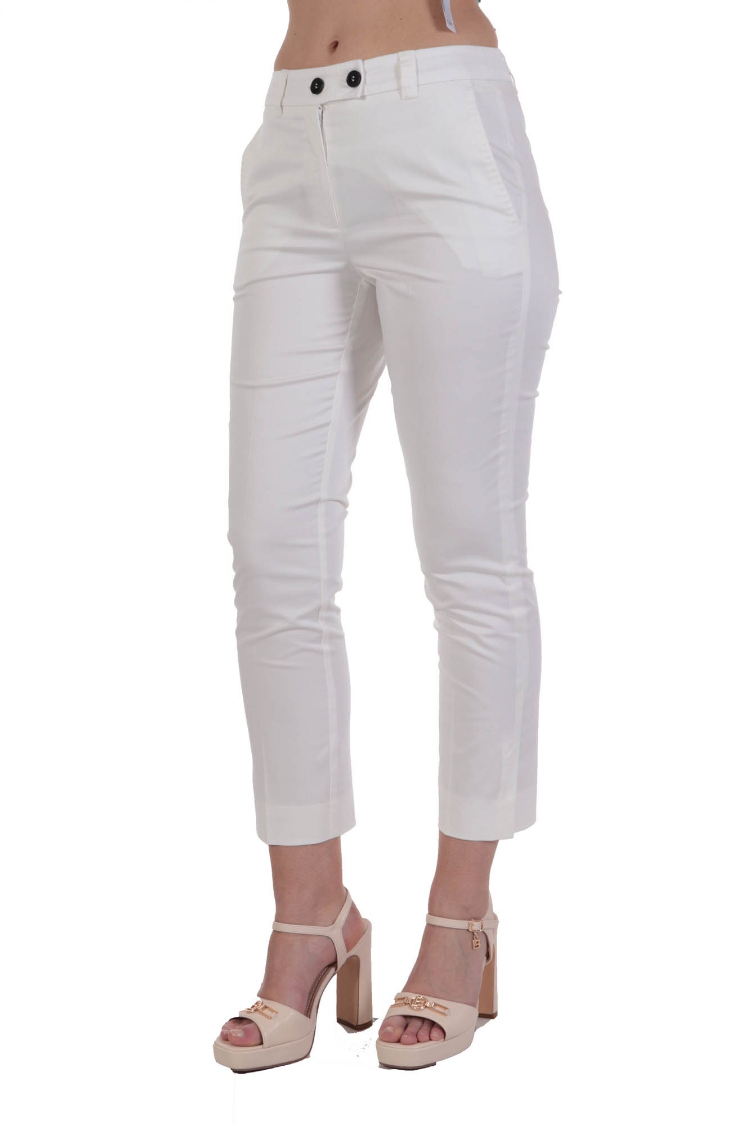 MARELLA ΠΑΝΤΕΛΟΝΙ CHINO OPUNZIA ΛΕΥΚΟ