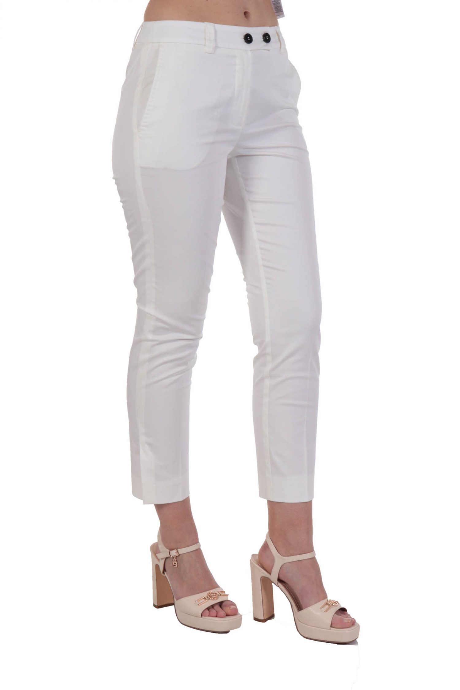 MARELLA ΠΑΝΤΕΛΟΝΙ CHINO OPUNZIA ΛΕΥΚΟ