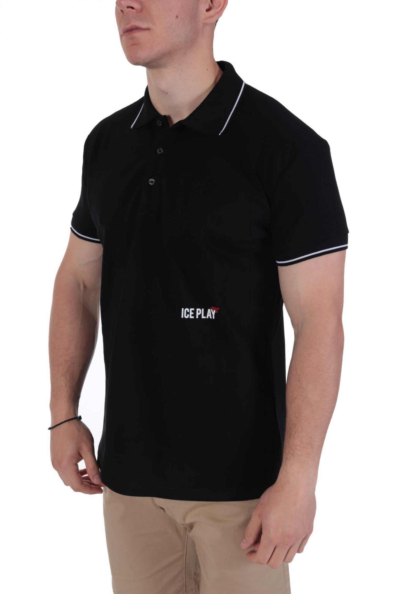 ICE PLAY POLO LOGO ΜΑΥΡΟ φωτογραφία