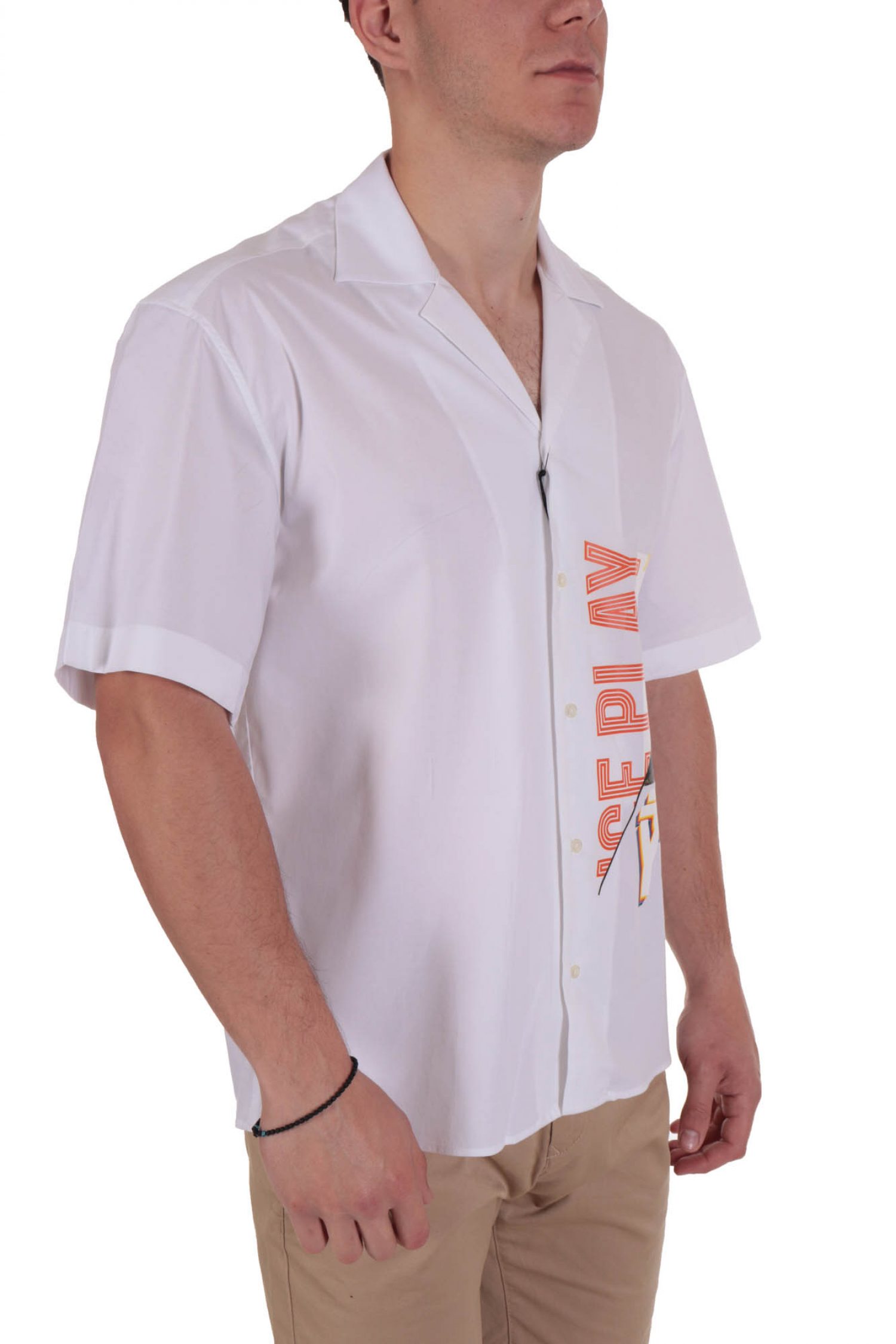 ICE PLAY ΠΟΥΚΑΜΙΣΟ ΠΕΤΟ LOGO ΛΕΥΚΟ