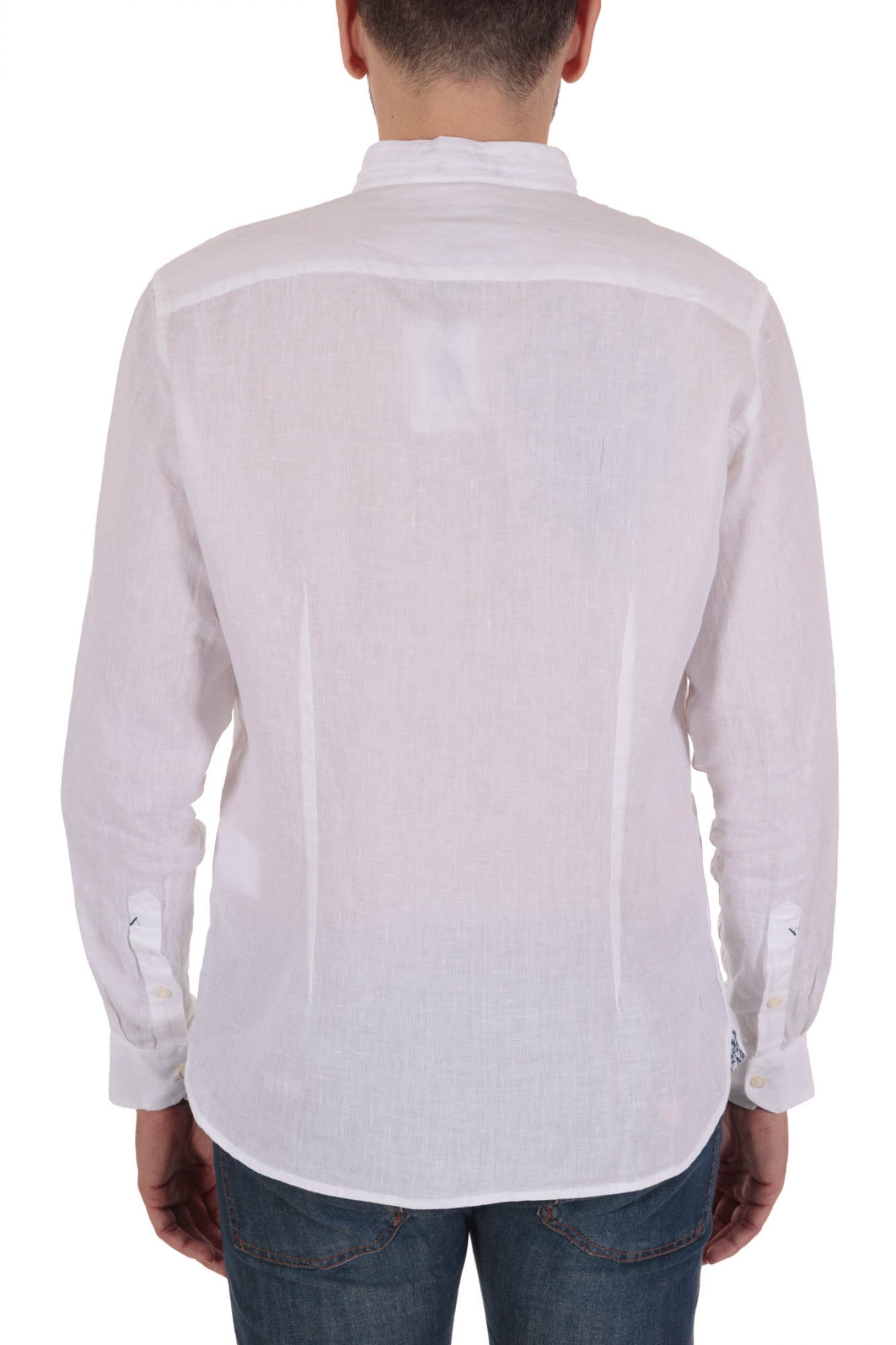 U.S. POLO ASSN ΠΟΥΚΑΜΙΣΟ ΛΙΝΟ ΜΑΟ ADAM LOGO ΛΕΥΚΟ φωτογραφία