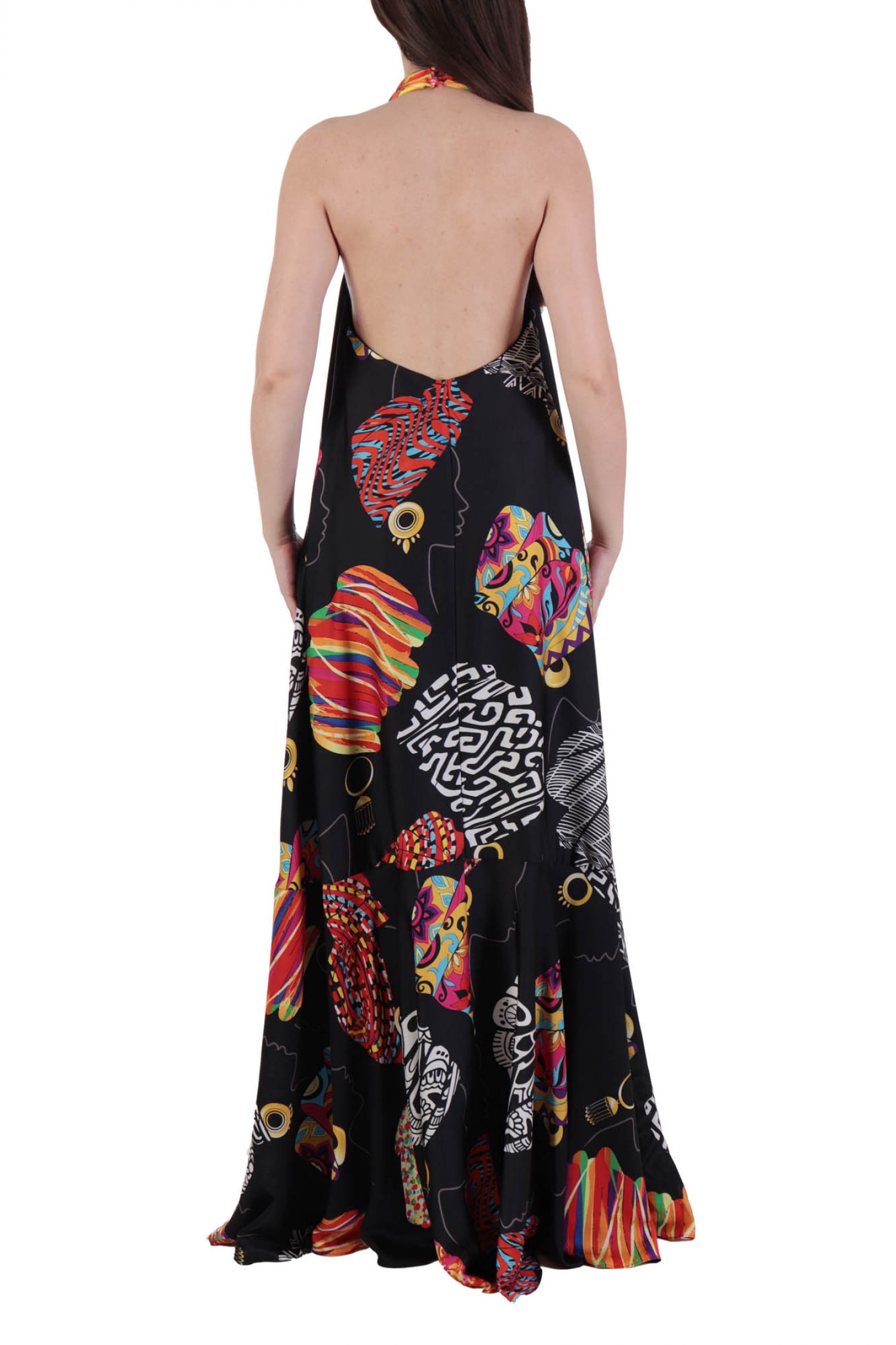 TWINS FANTASY ΦΟΡΕΜΑ ΜΑΚΡΥ ΣΧΕΔΙΑ ΠΟΛΥΧΡΩΜΑ ΒΟΛΑΝ ΤΕΛΕΙΩΜΑ MAYΡΟ