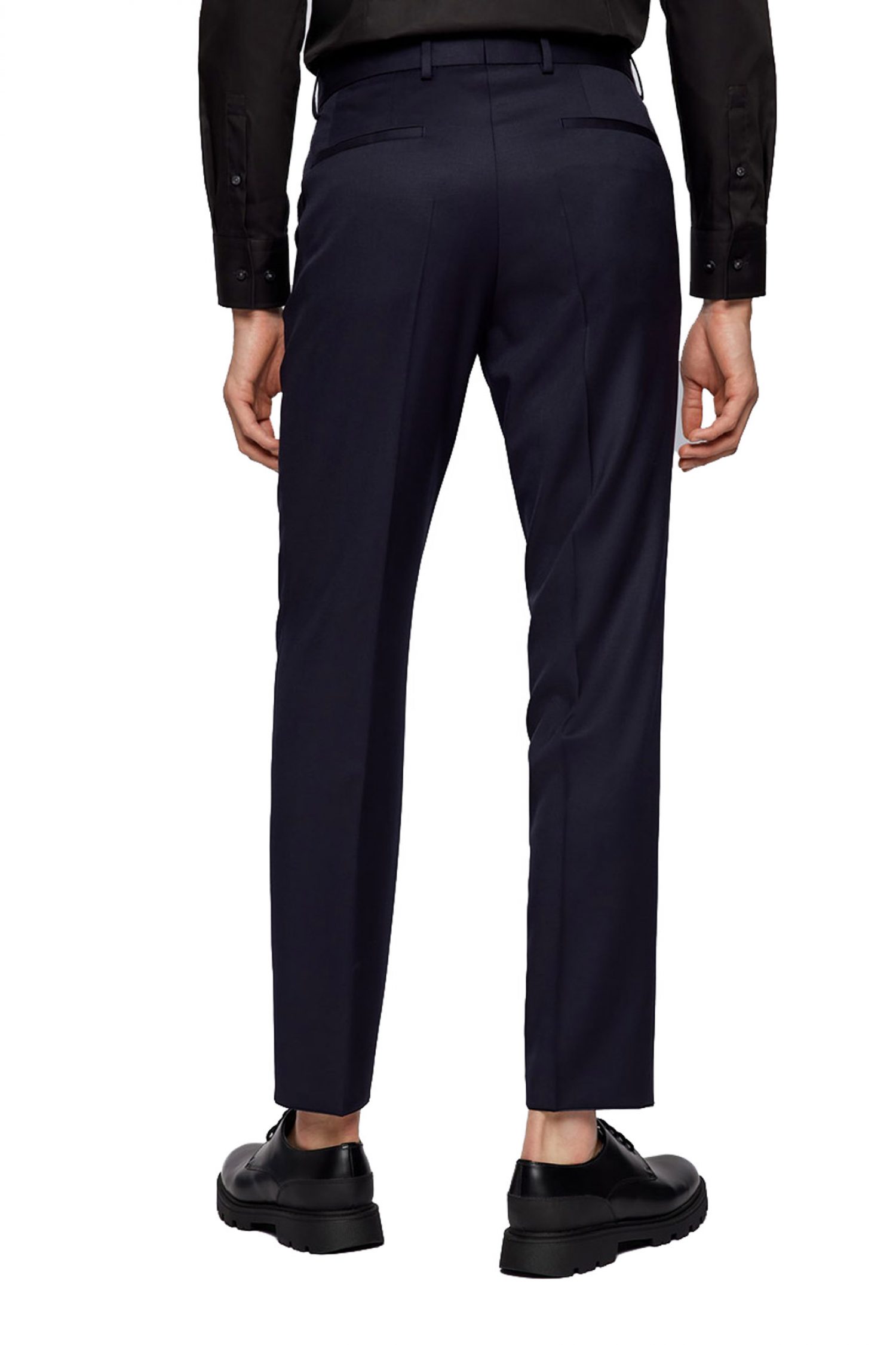 BOSS ΠΑΝΤΕΛΟΝΙ ΚΟΣΤΟΥΜΙΟΥ SLIM FIT HUGE-GENIUS-B1 ΜΠΛΕ φωτογραφία