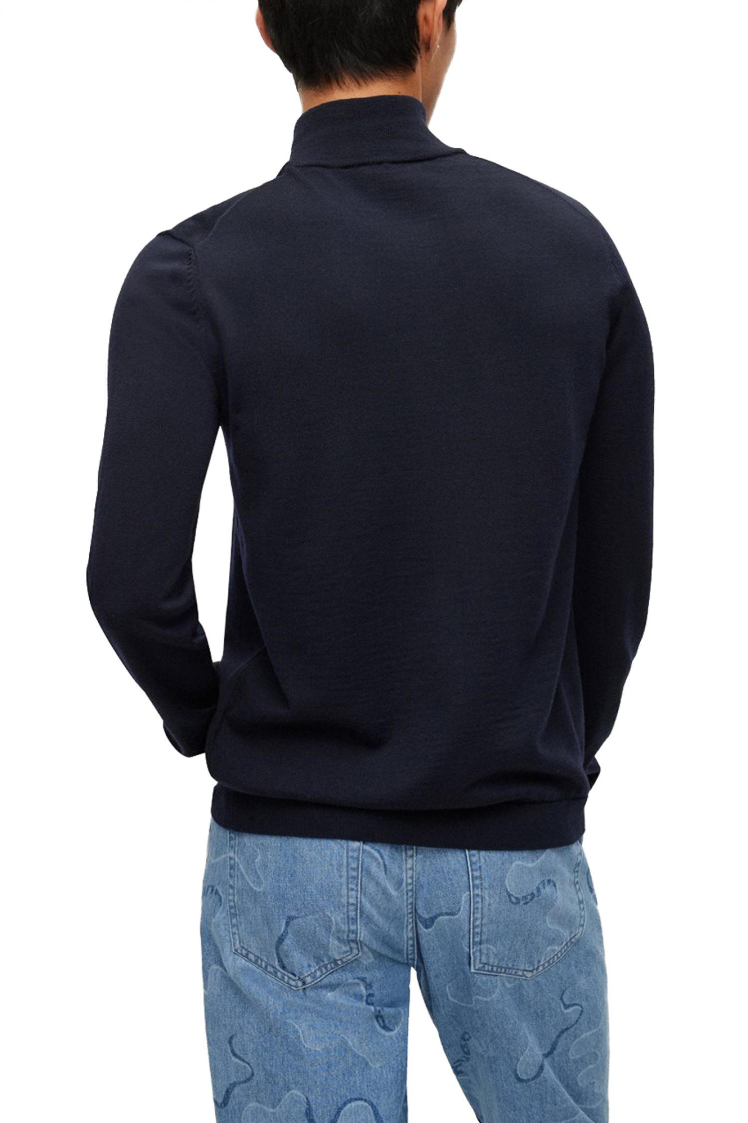 HUGO ΠΛΕΚΤΟ FULLZIP SAN JORGE-M ΜΠΛΕ