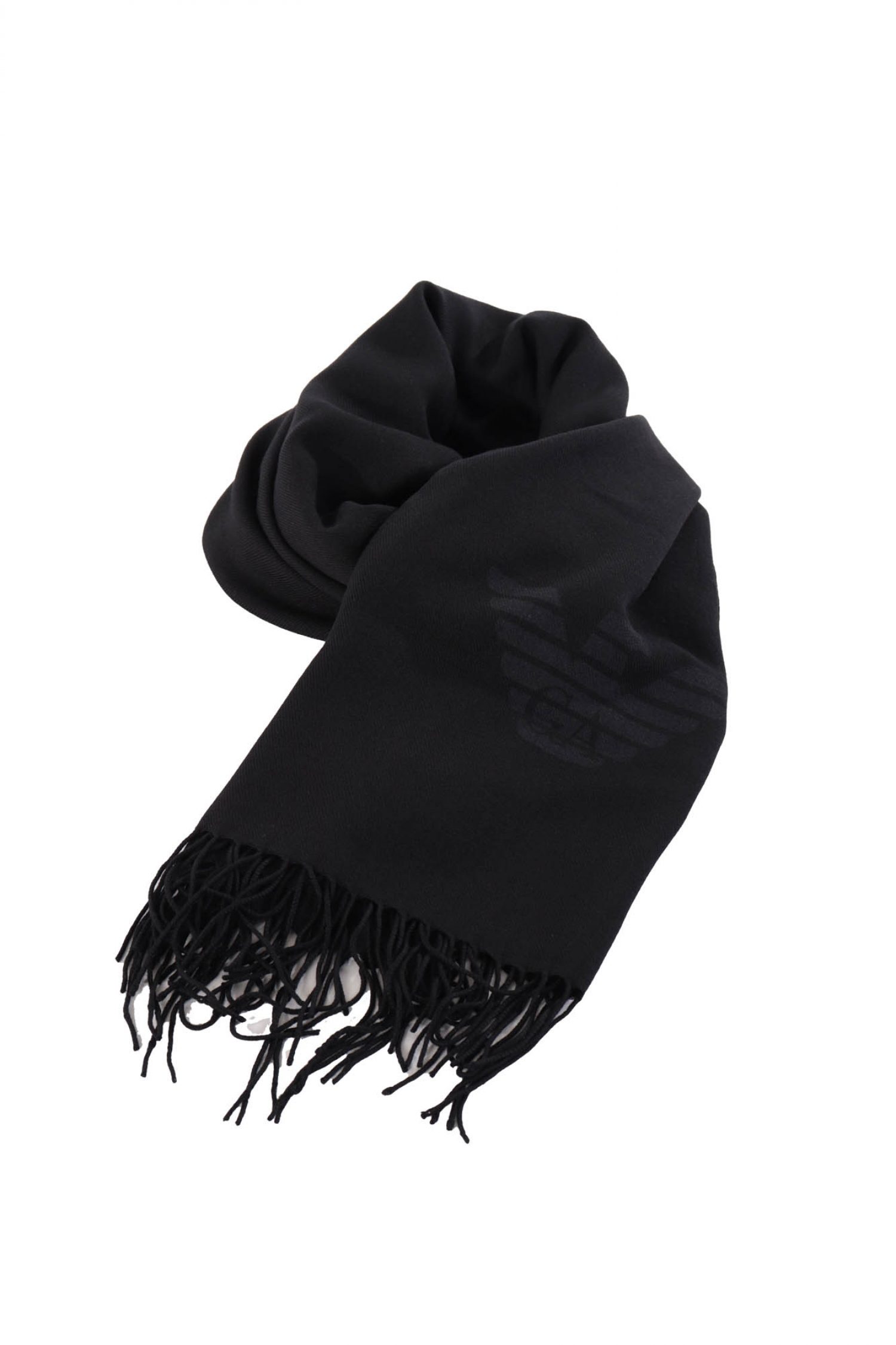 EMPORIO ARMANI ΚΑΣΚΩΛ LOGO ΜΑΥΡΟ φωτογραφία