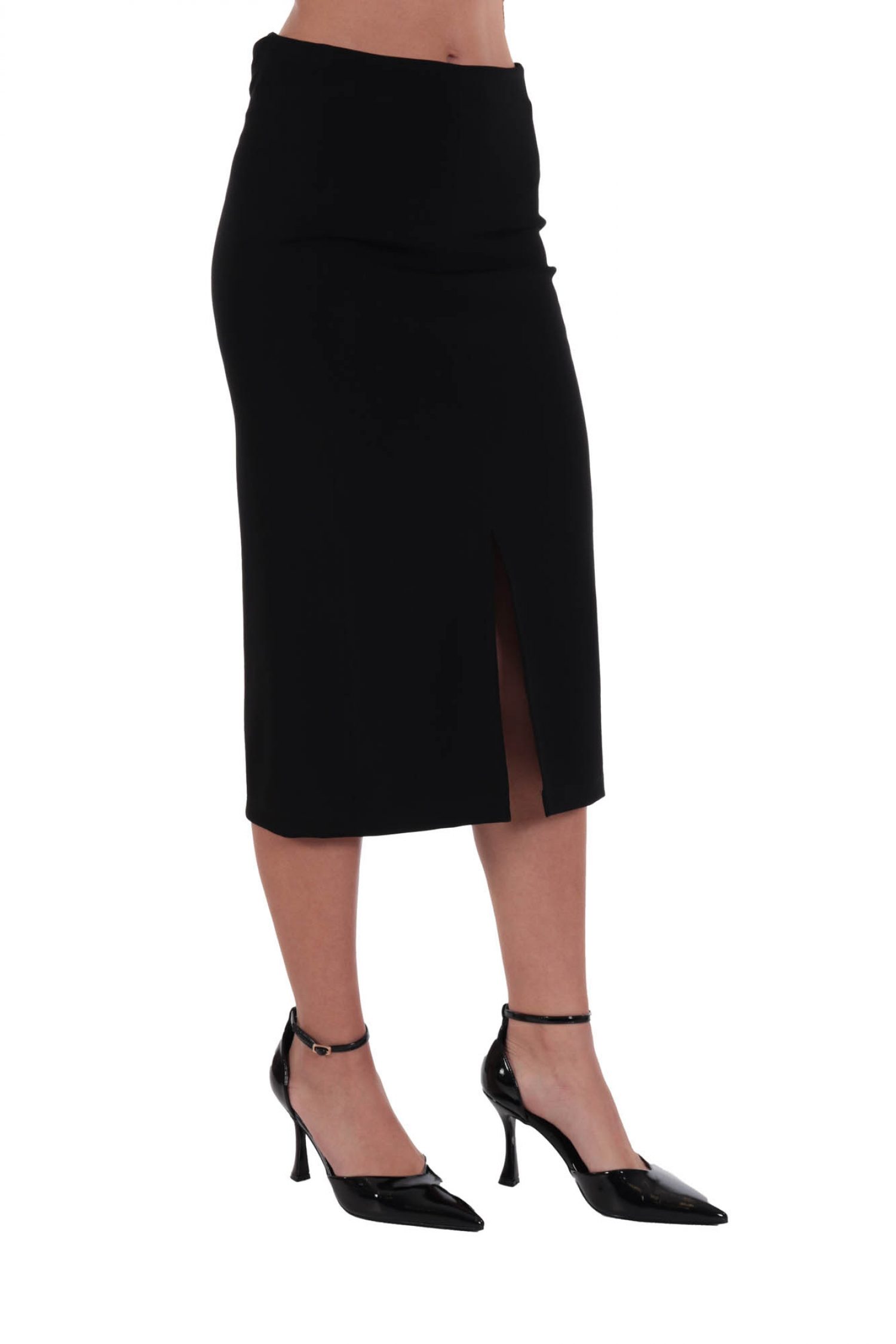 PINKO ΦΟΥΣΤΑ GLADI PENSIL ΦΕΡΜΟΥΑΡ ΜΑΥΡΟ φωτογραφία