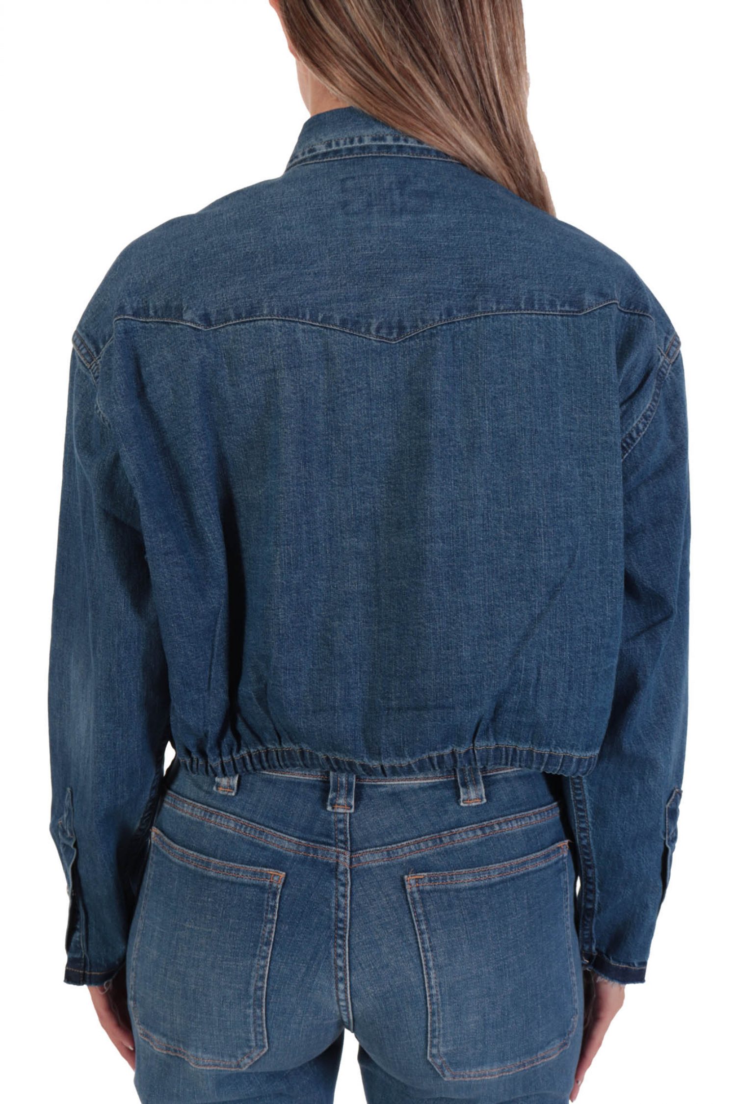 RALPH LAUREN ΠΟΥΚΑΜΙΣΟ JEANS ΣΟΥΡΑ ΤΕΛΕΙΩΜΑ ΜΠΛΕ φωτογραφία