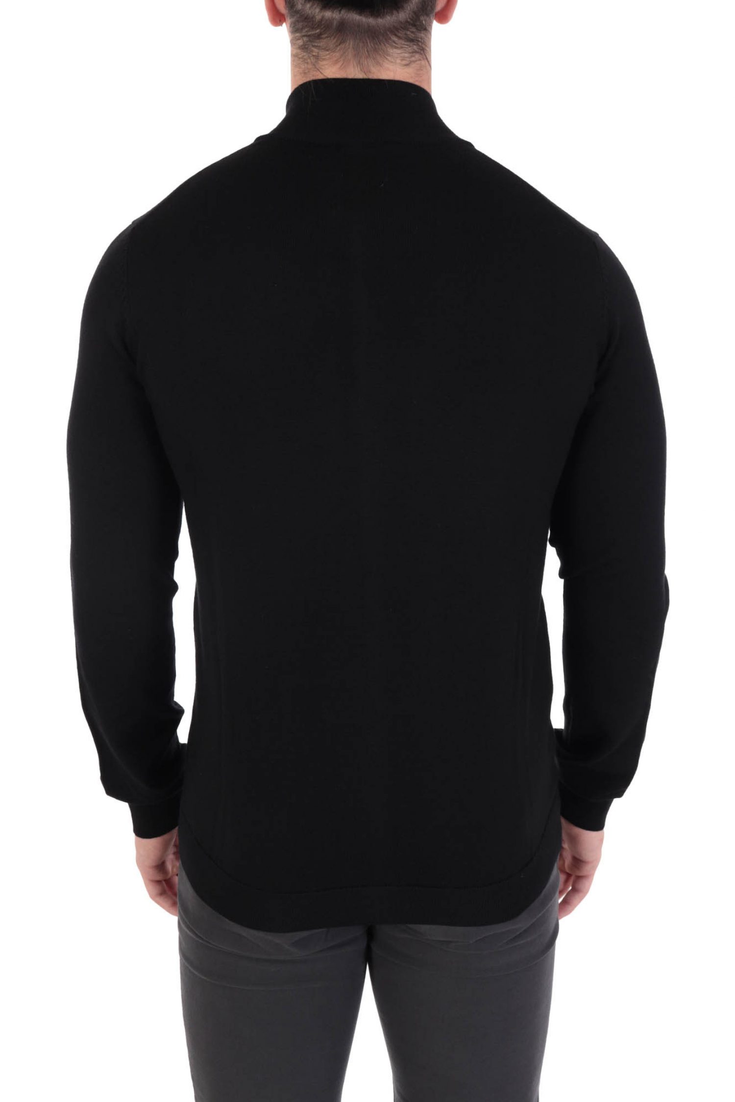 HUGO ΠΛΕΚΤΟ FULLZIP SAN JORGE-M ΜΑΥΡΟ