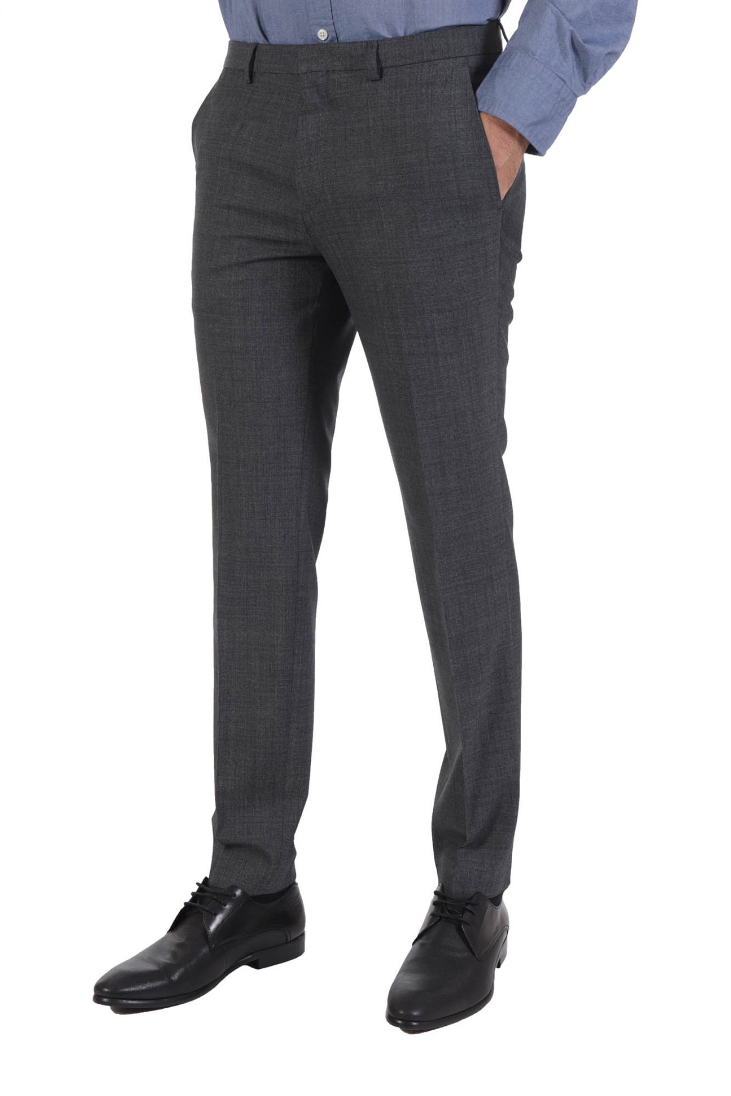 HUGO ΠΑΝΤΕΛΟΝΙ ΚΟΣΤΟΥΜΙΟΥ EXTRA SLIM FIT SUPER FLEX HESTEN212X ΓΚΡΙ