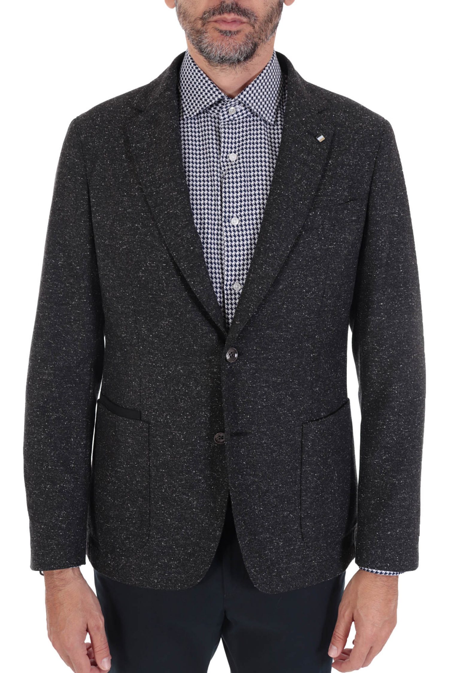 BOSS ΣΑΚΑΚΙ ΑΠΟΣΠΩΜΕΝΟΣ ΘΩΡΑΚΑΣ SLIM FIT C-HANRY-BIB-A-224 ΜΑΥΡΟ